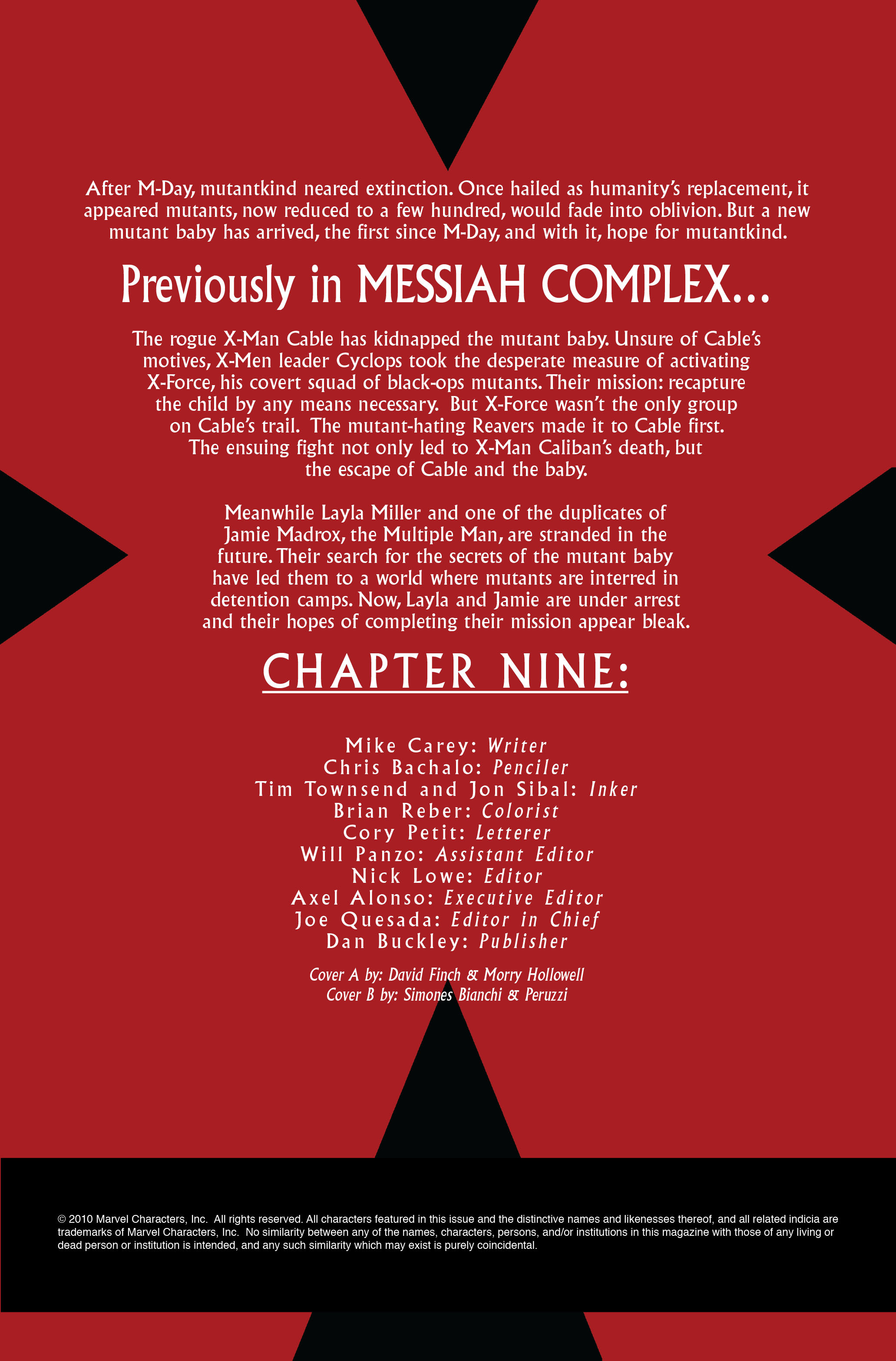 Read online X-Men: Messiah Complex comic -  Issue # Full - 231