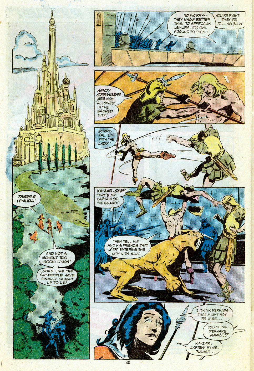 Read online Ka-Zar the Savage comic -  Issue #1 - 24