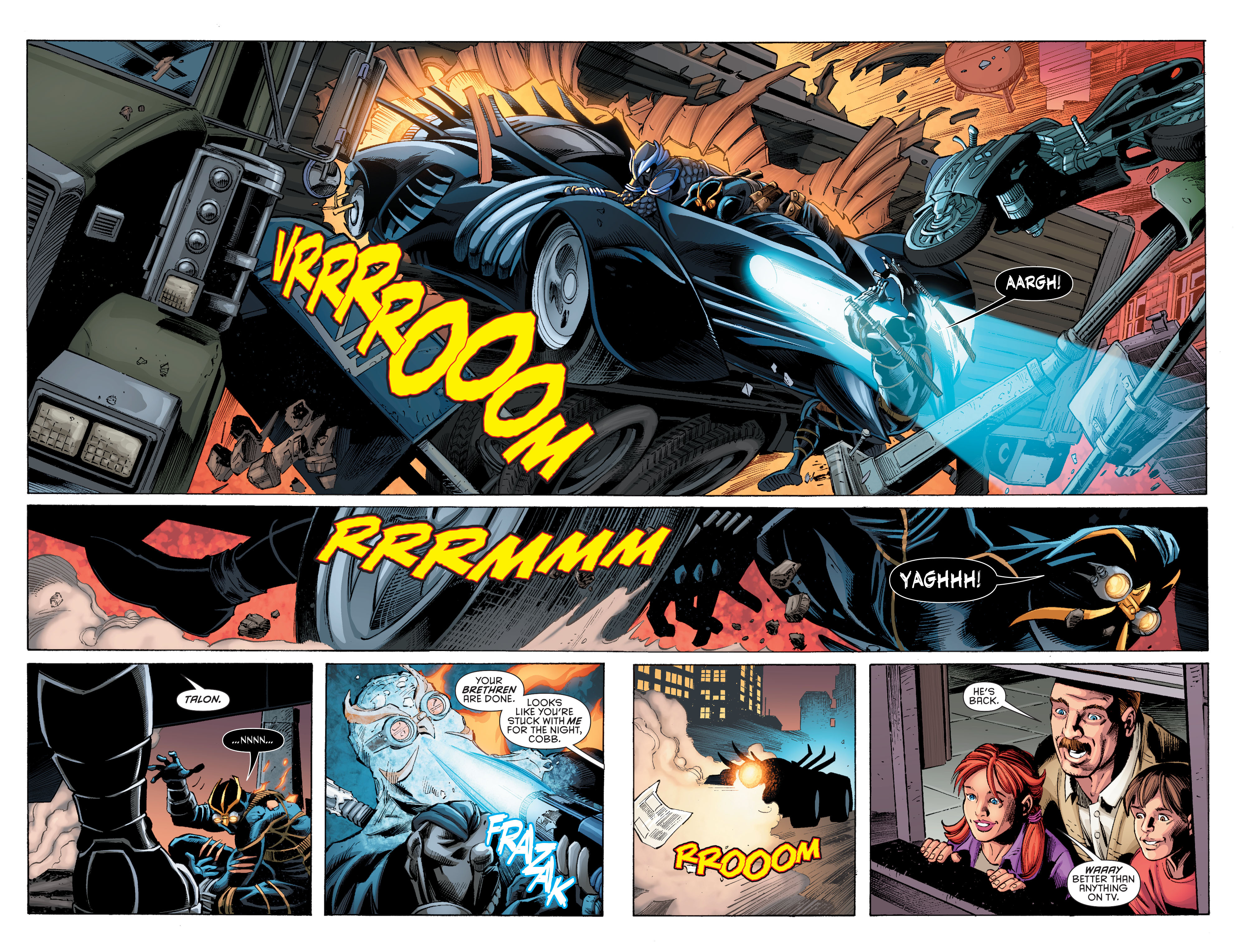 Read online Forever Evil Aftermath: Batman vs. Bane comic -  Issue # Full - 14