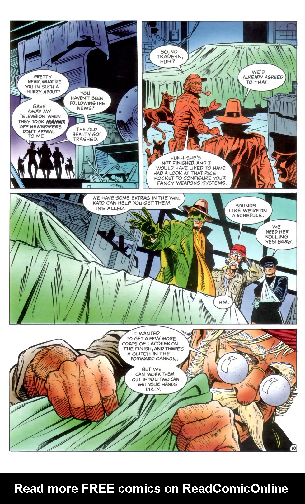 Read online The Green Hornet (1991) comic -  Issue #8 - 11