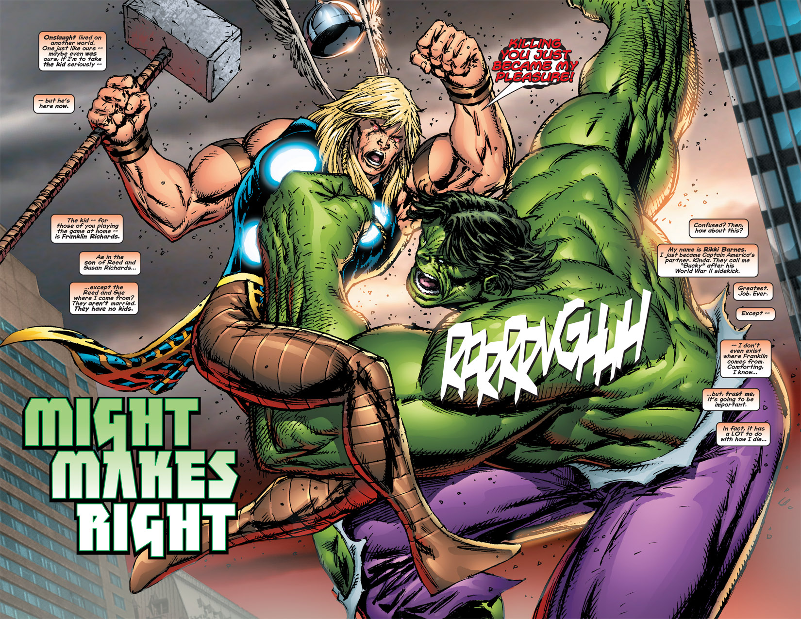 Read online Onslaught Reborn comic -  Issue #3 - 4