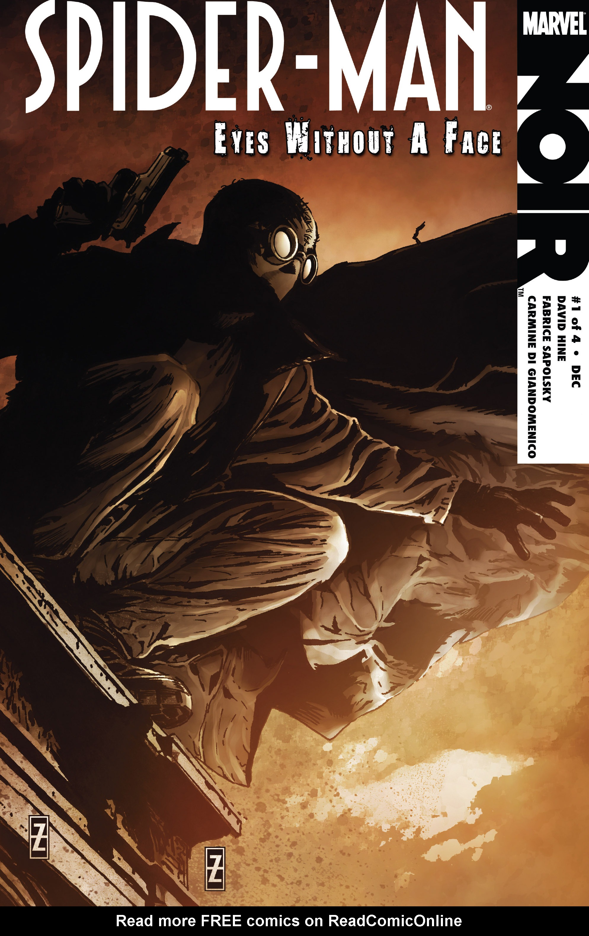 Read online Spider-Man Noir: Eyes Without A Face comic -  Issue #1 - 1