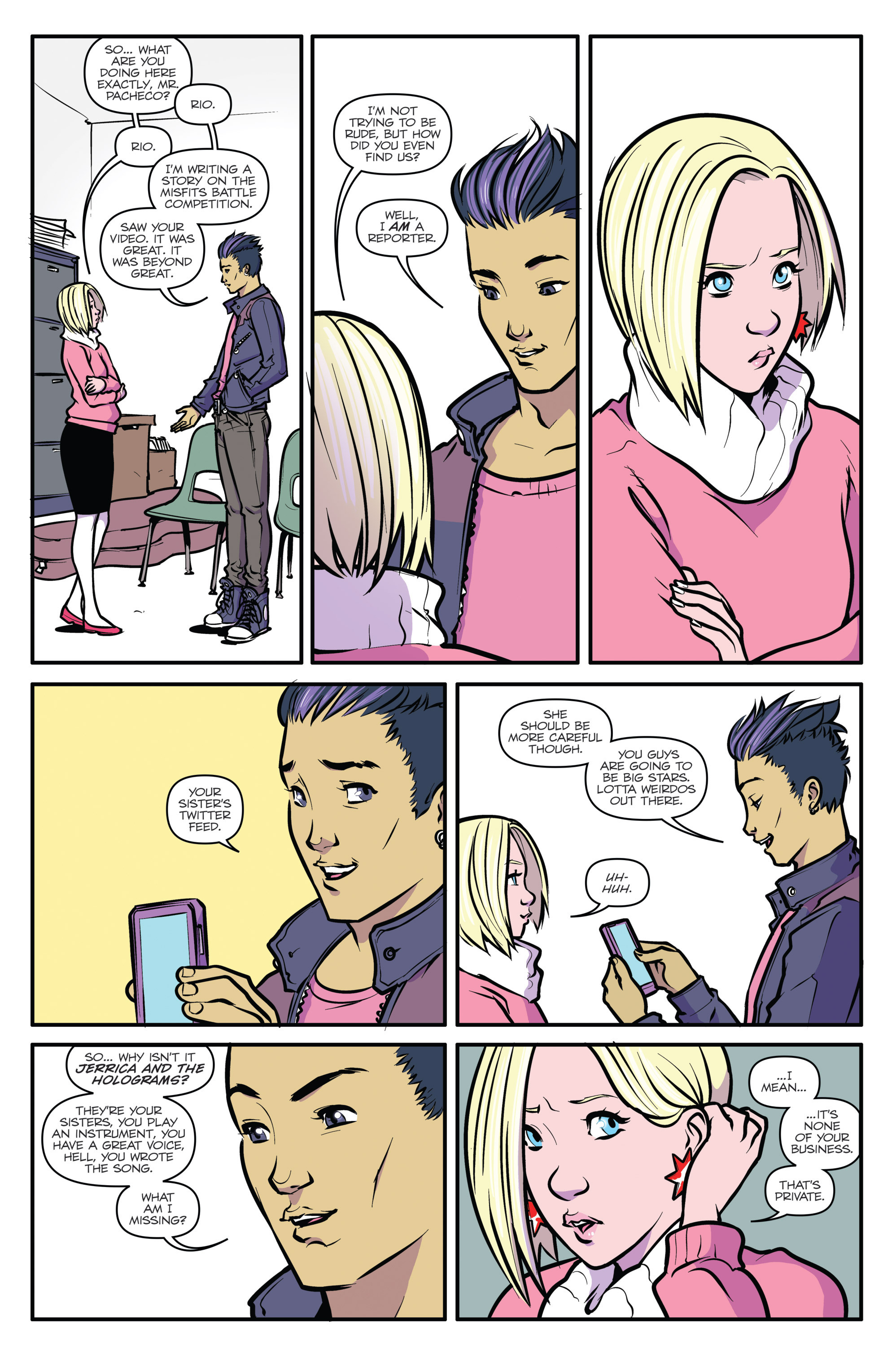 Read online Jem and The Holograms comic -  Issue #2 - 24