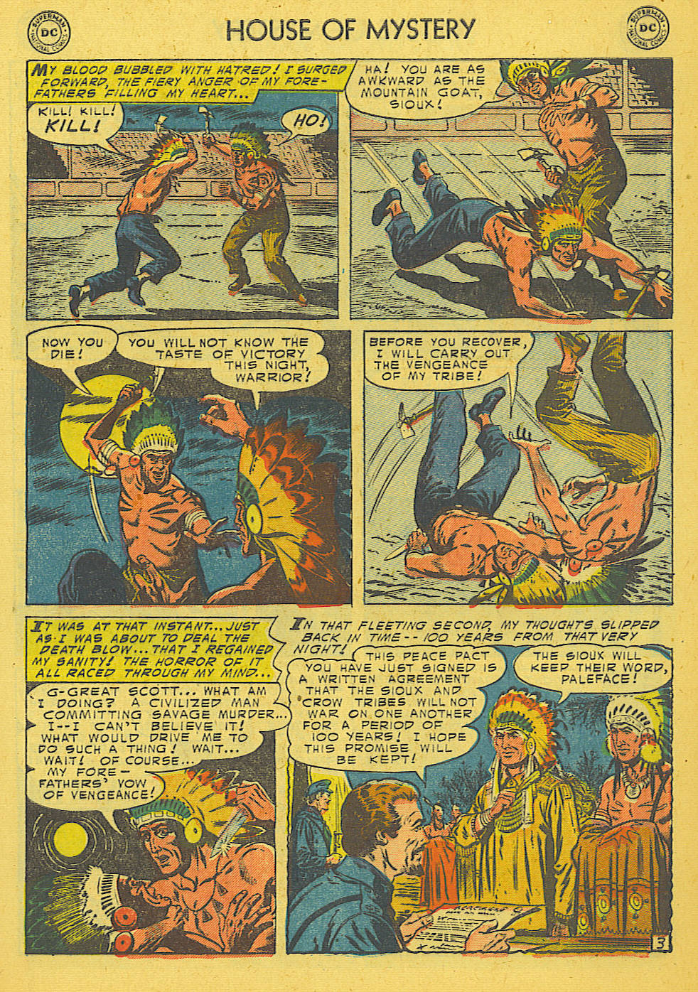 Read online House of Mystery (1951) comic -  Issue #34 - 5