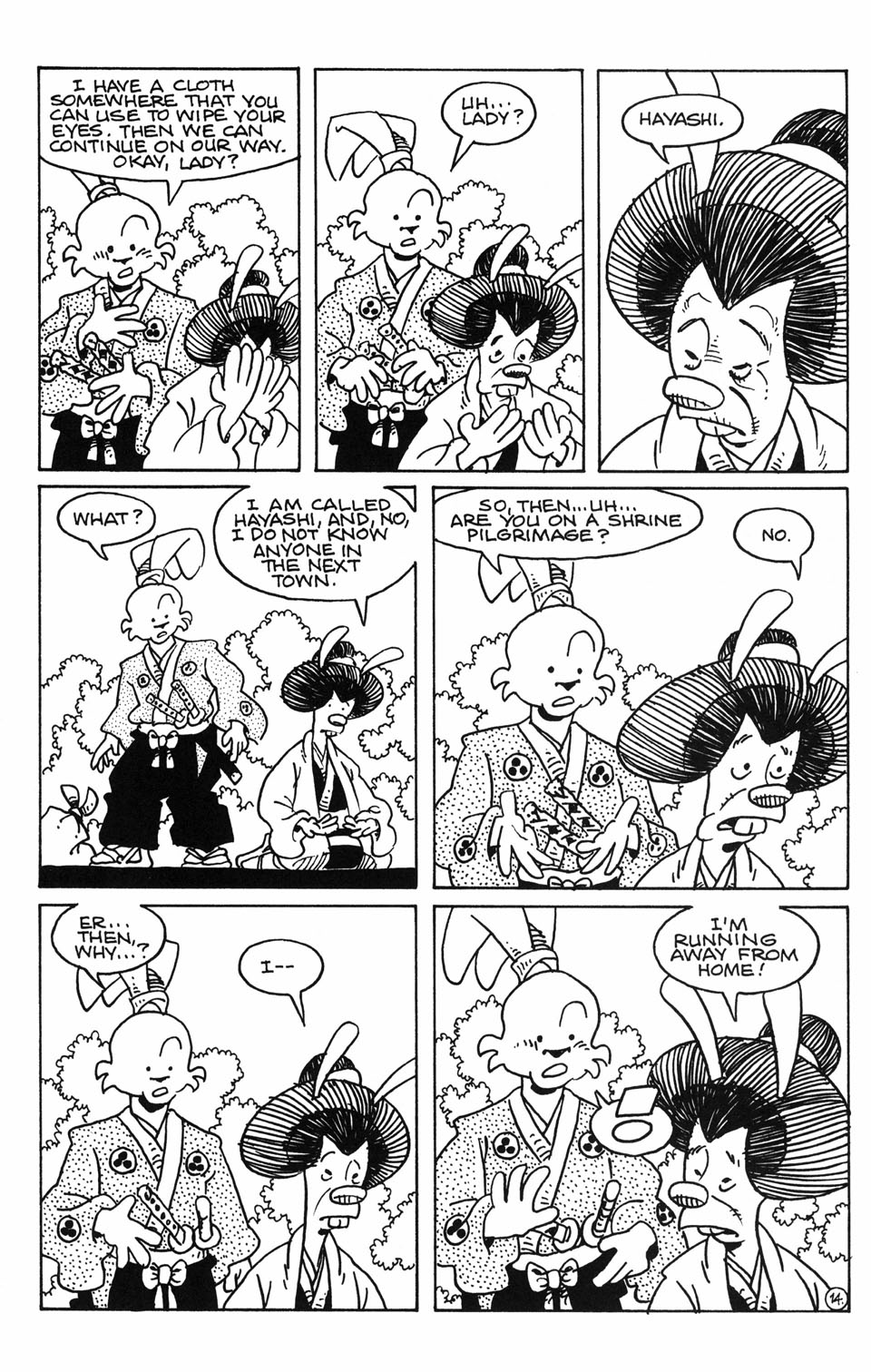 Usagi Yojimbo (1996) Issue #78 #78 - English 16