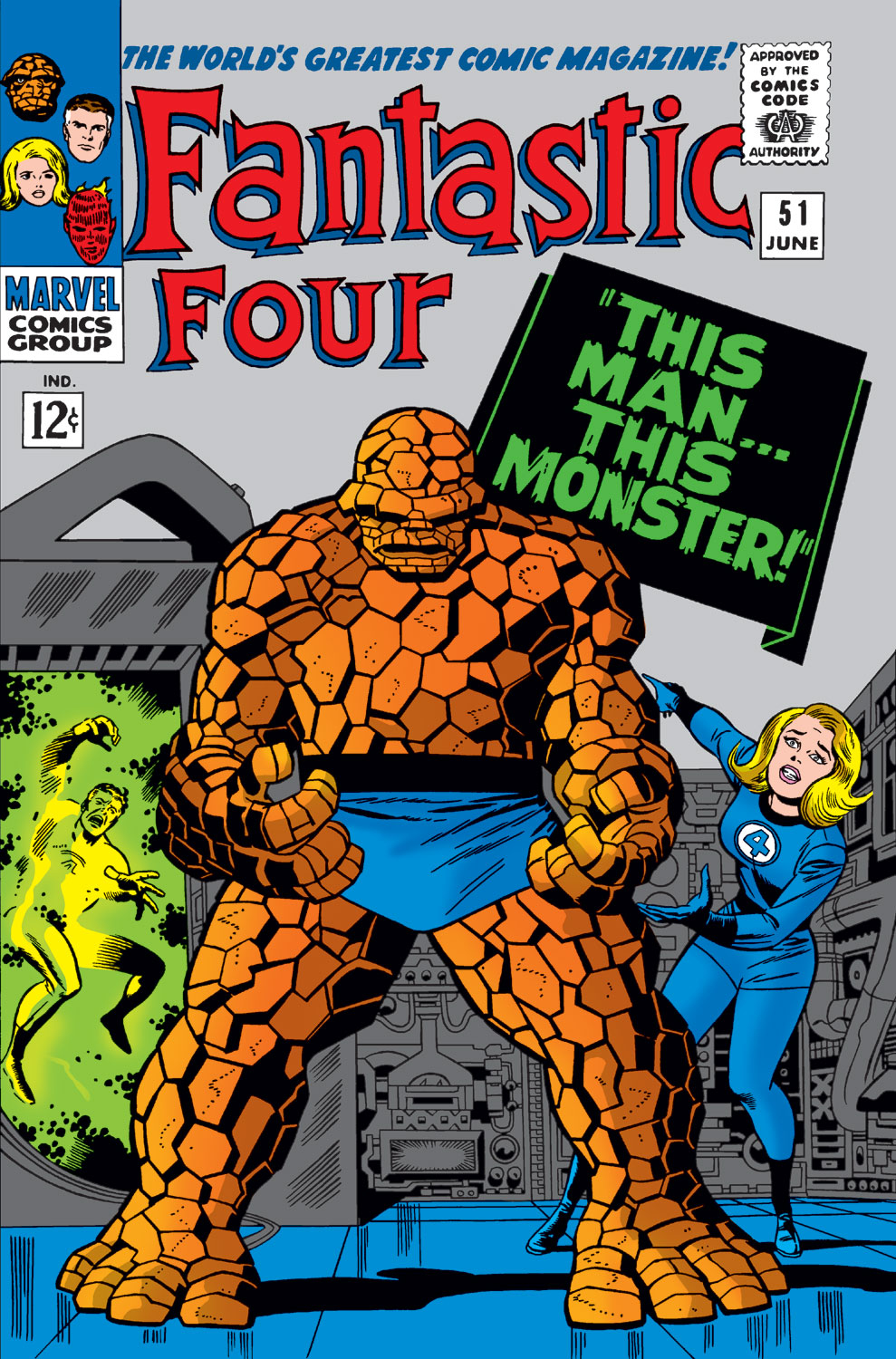 Read online Fantastic Four (1961) comic -  Issue #51 - 1