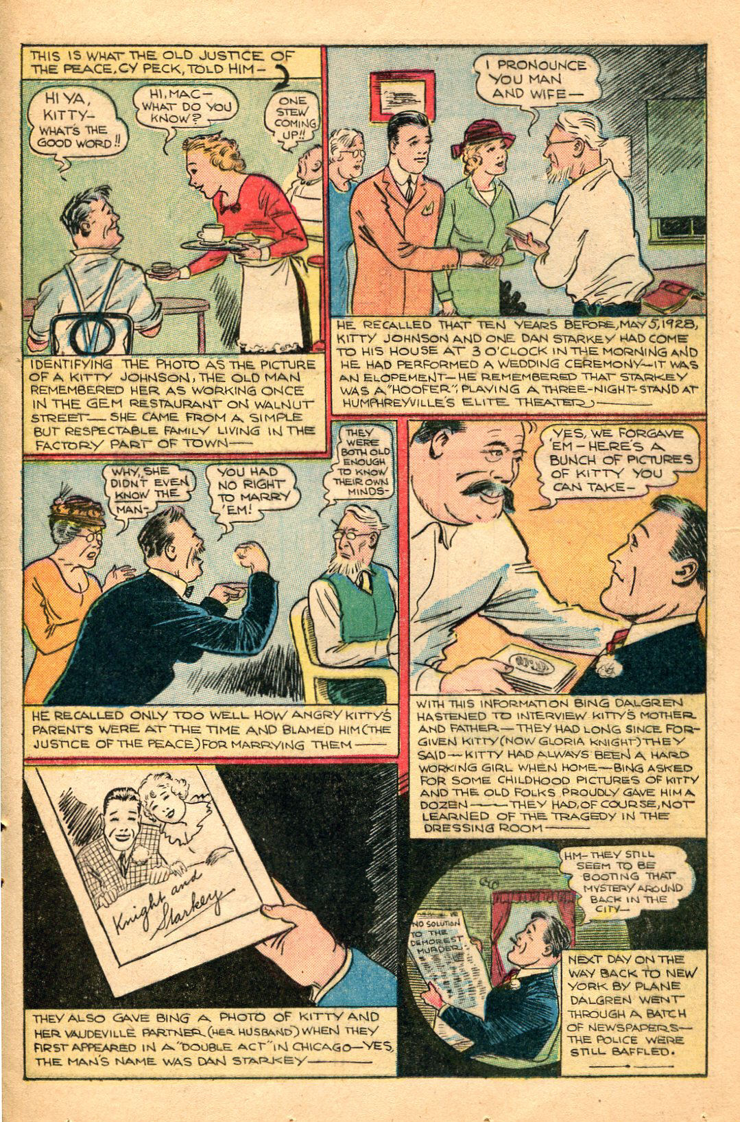 Read online Shadow Comics comic -  Issue #60 - 33