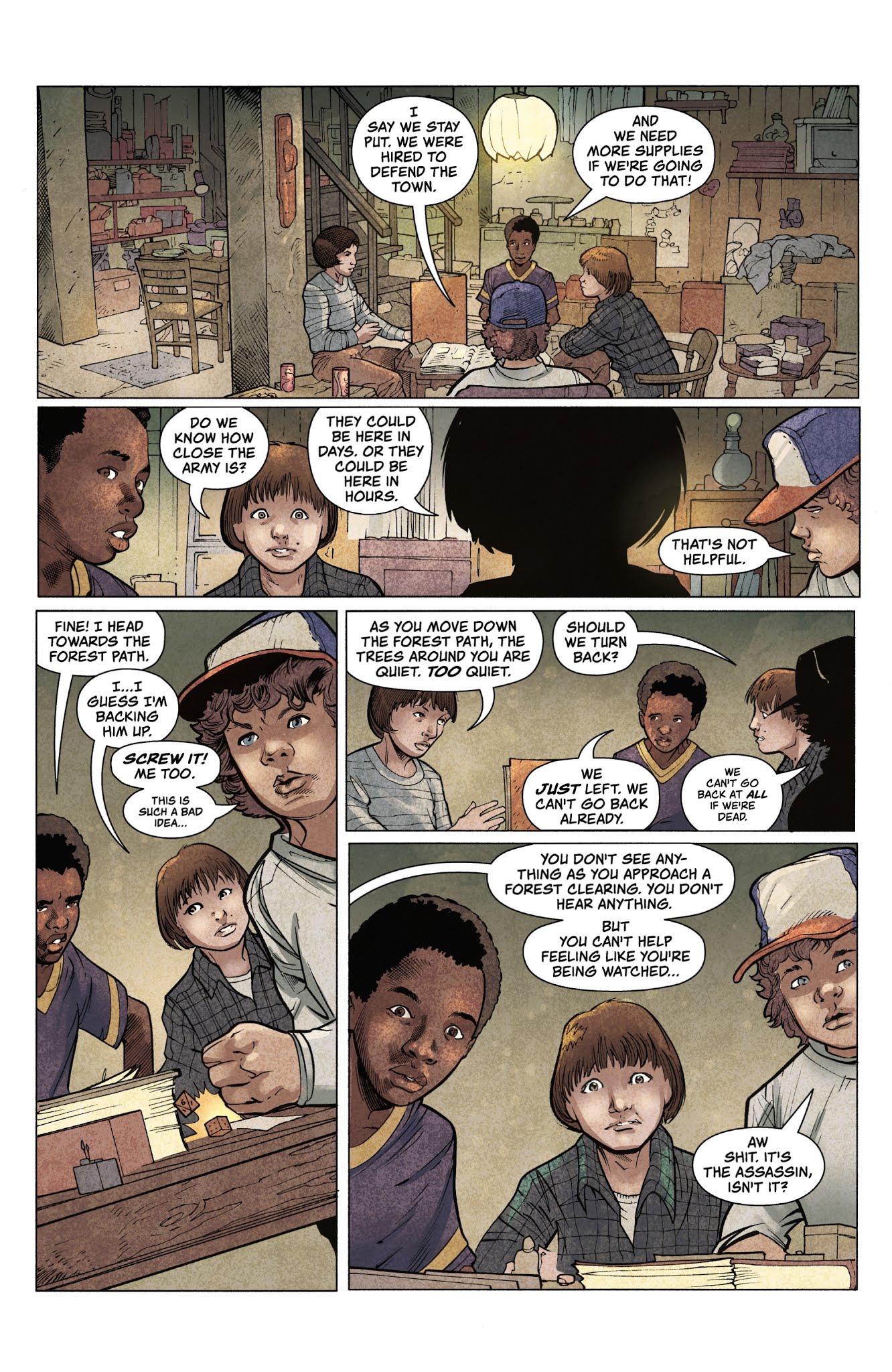 Read online Stranger Things comic -  Issue #3 - 8