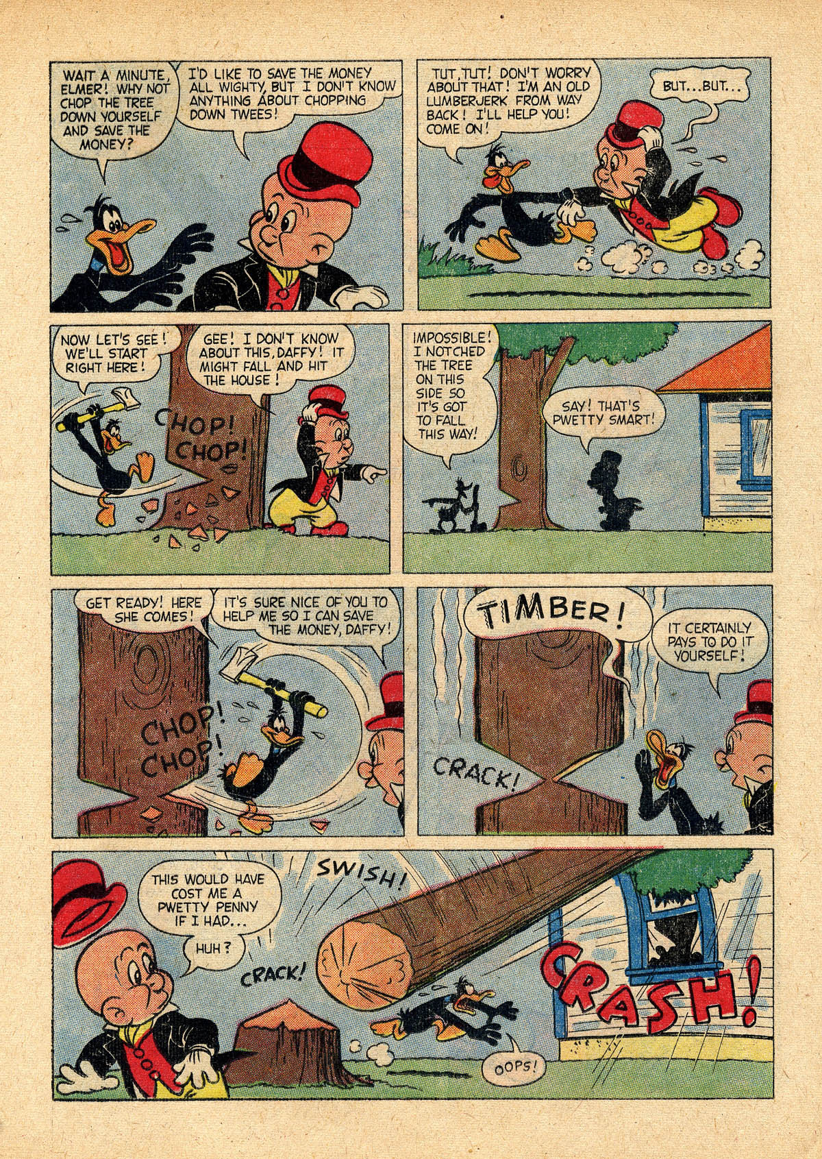 Read online Daffy comic -  Issue #12 - 13