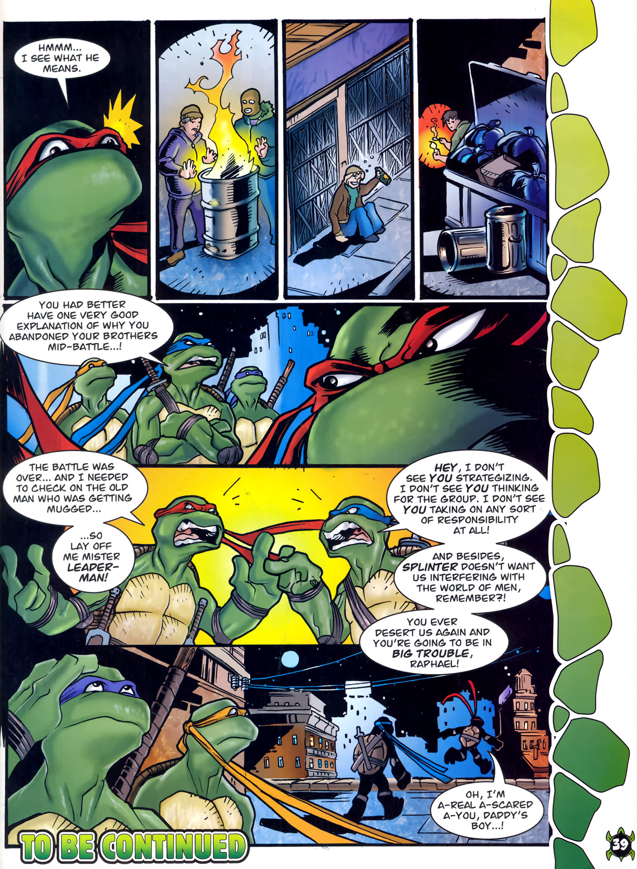 Read online Teenage Mutant Ninja Turtles Comic comic -  Issue #1 - 33