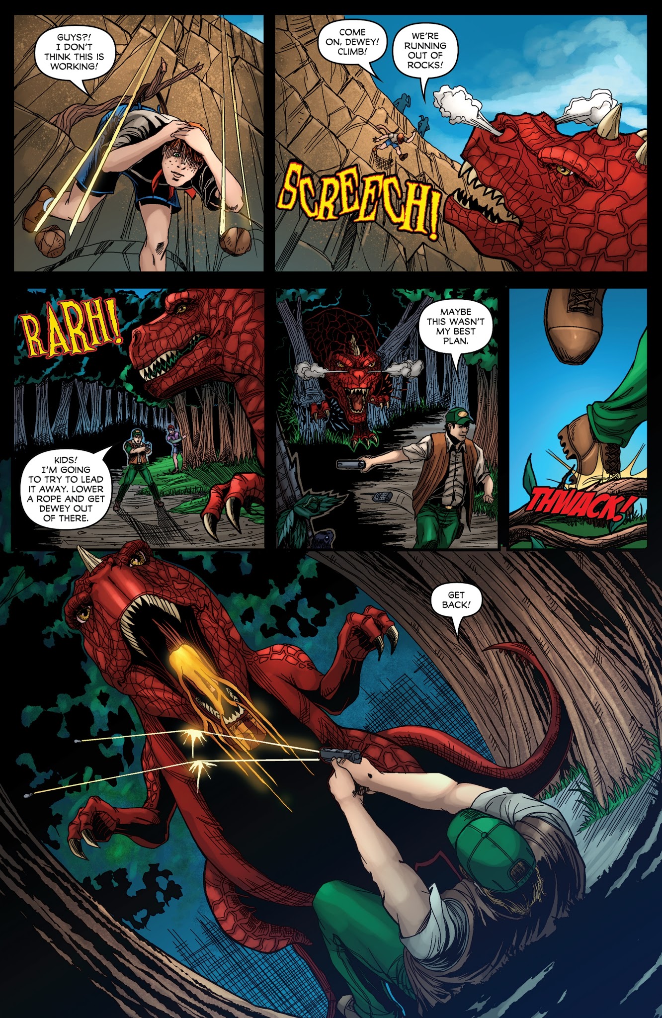 Read online Volcanosaurus comic -  Issue #1 - 12