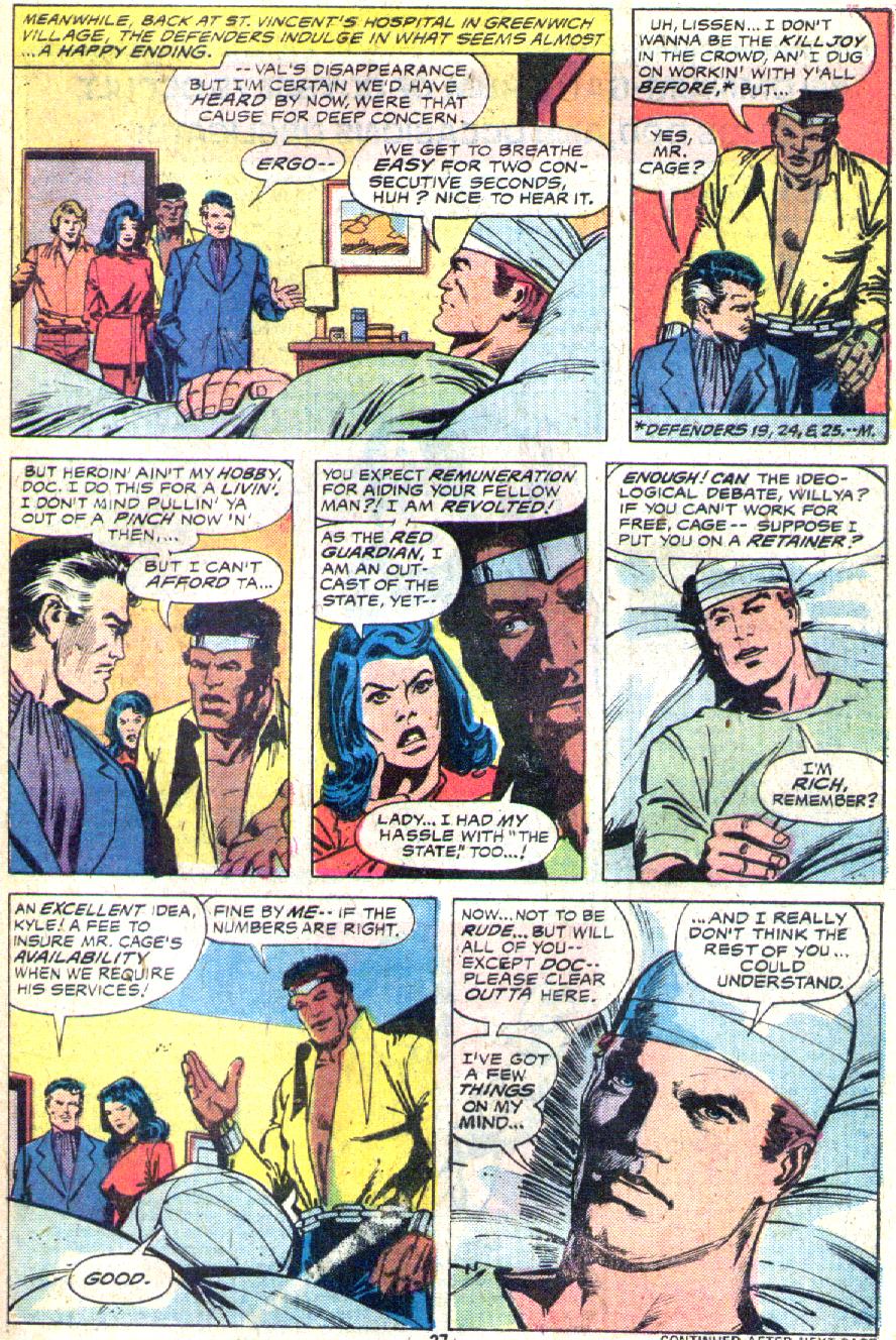 Read online The Defenders (1972) comic -  Issue #37 - 16