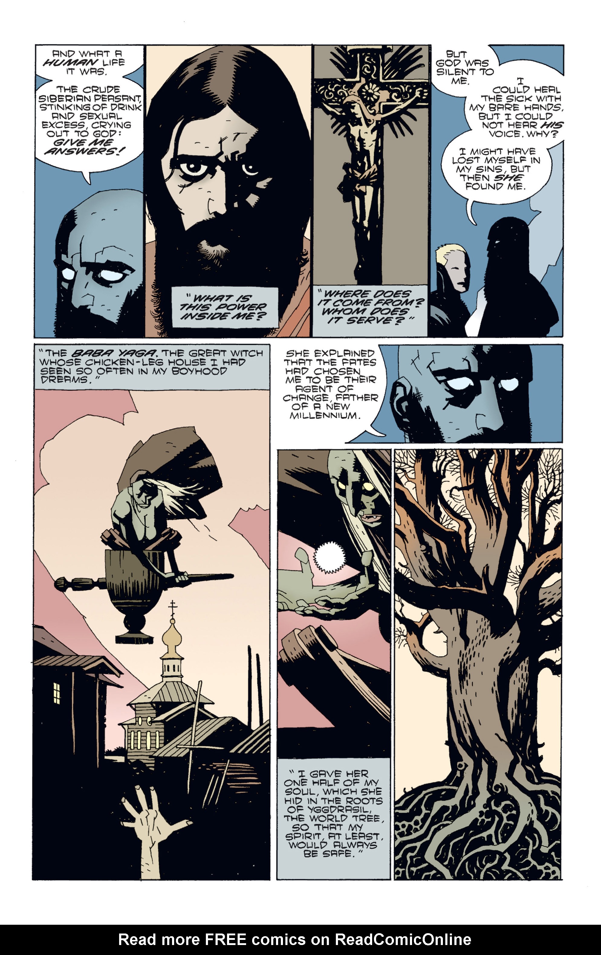 Read online Hellboy comic -  Issue #2 - 68