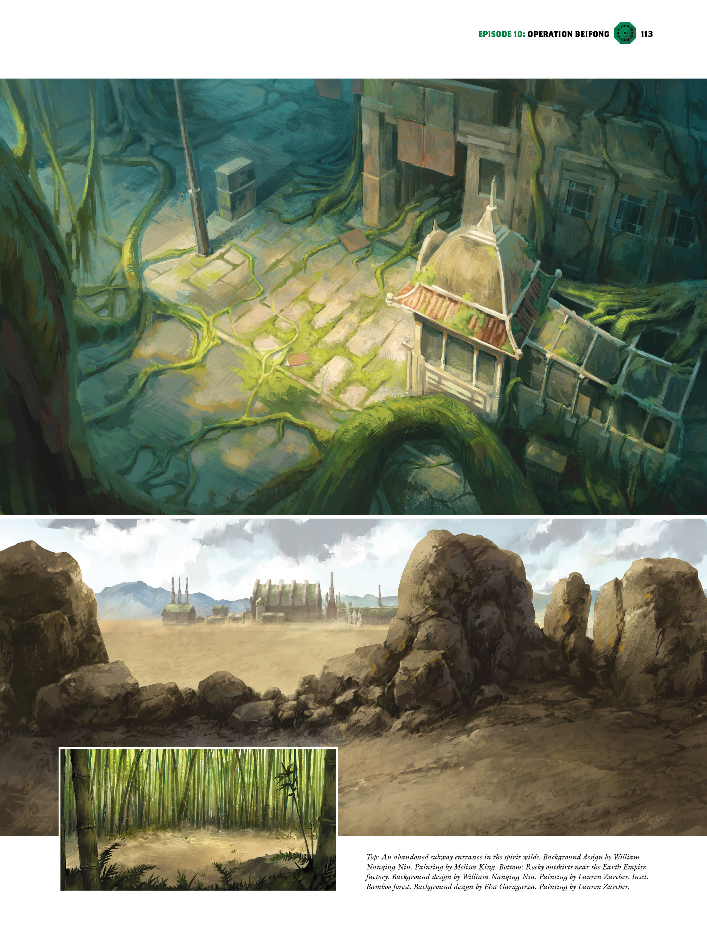 Read online The Legend of Korra: The Art of the Animated Series comic -  Issue # TPB 4 - 105