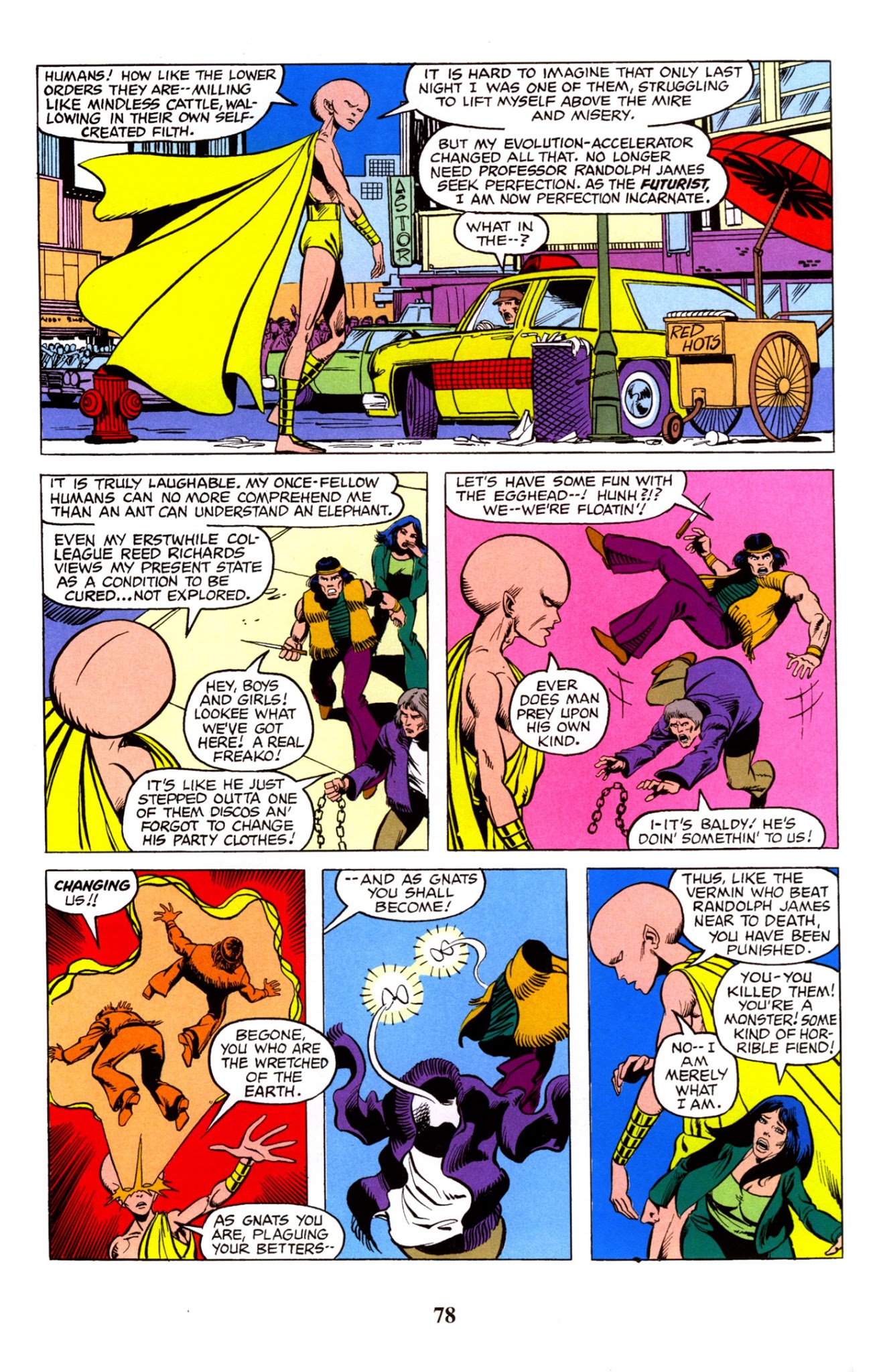 Read online Fantastic Four Visionaries: John Byrne comic -  Issue # TPB 0 - 79