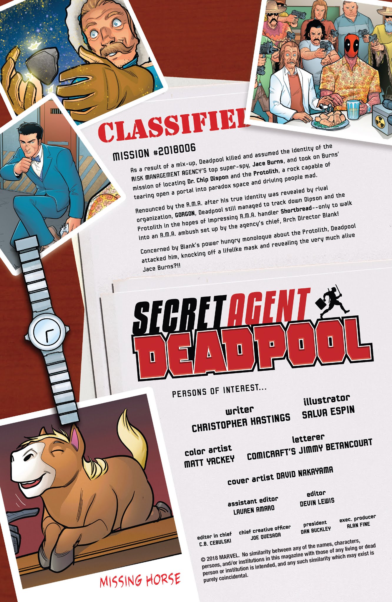 Read online Deadpool: Secret Agent Deadpool comic -  Issue #6 - 2