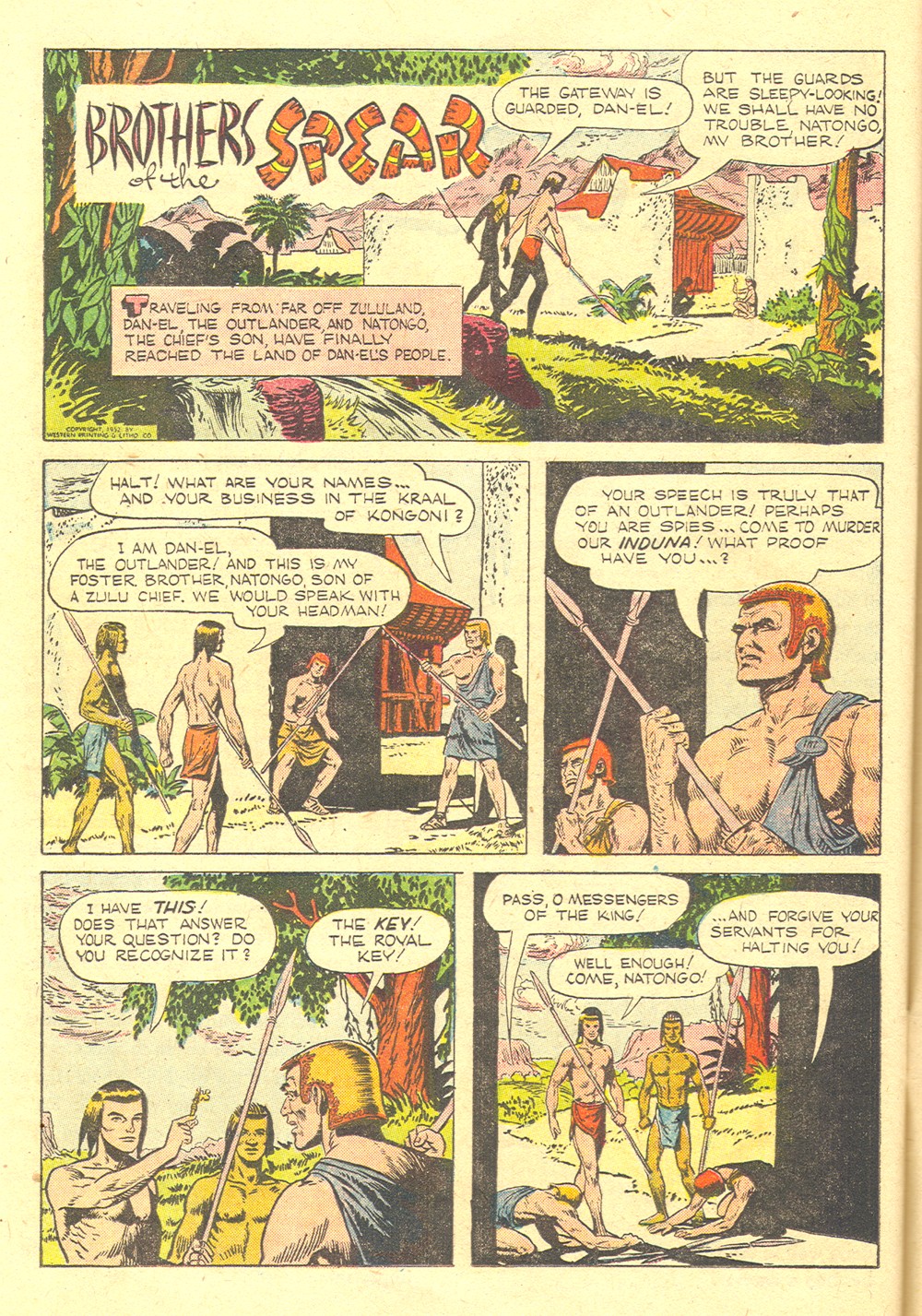 Read online Tarzan (1948) comic -  Issue #39 - 44
