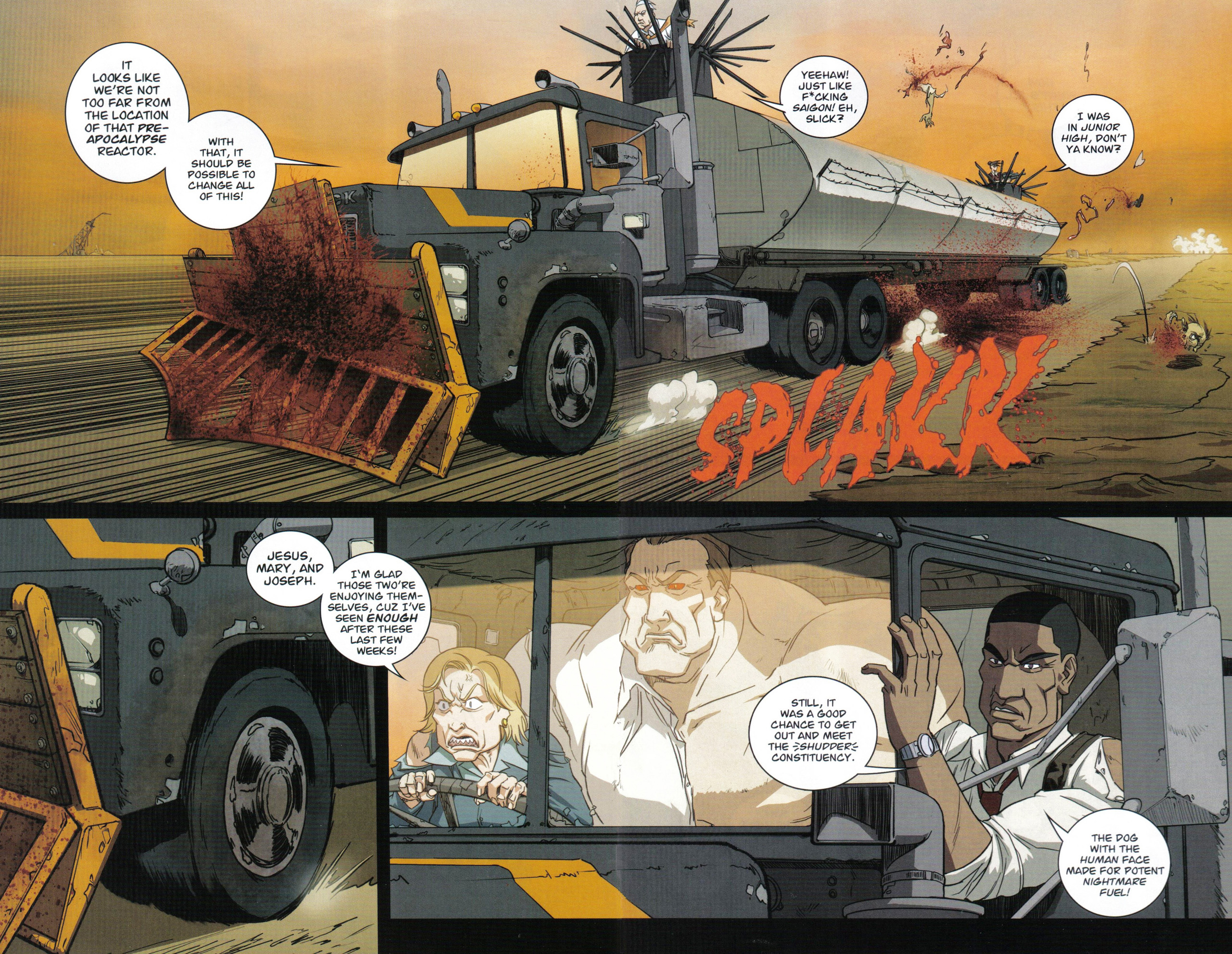 Read online President Evil comic -  Issue #4 - 4