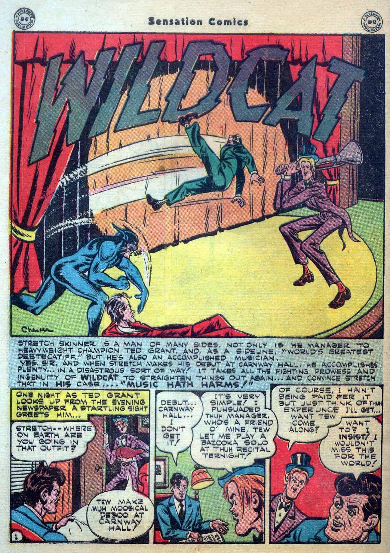 Read online Sensation (Mystery) Comics comic -  Issue #56 - 42