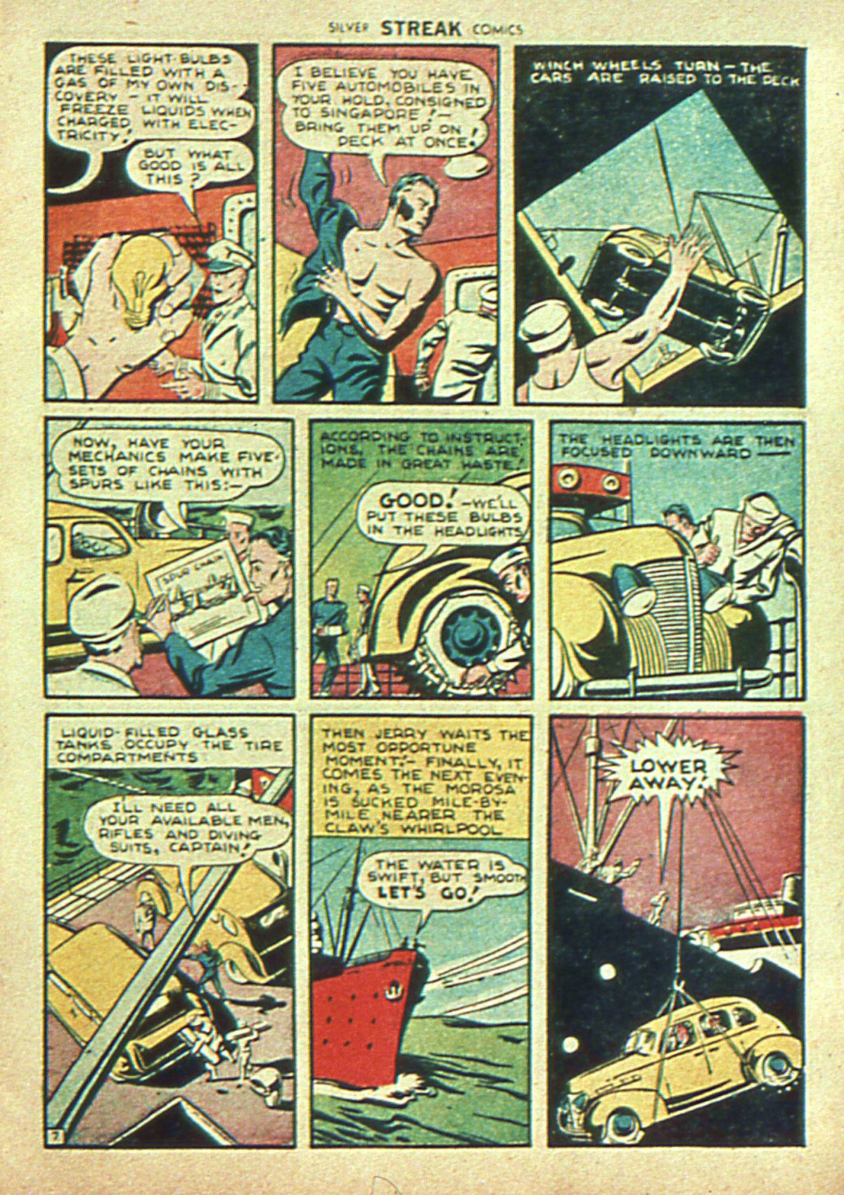 Read online Silver Streak Comics comic -  Issue #2 - 9