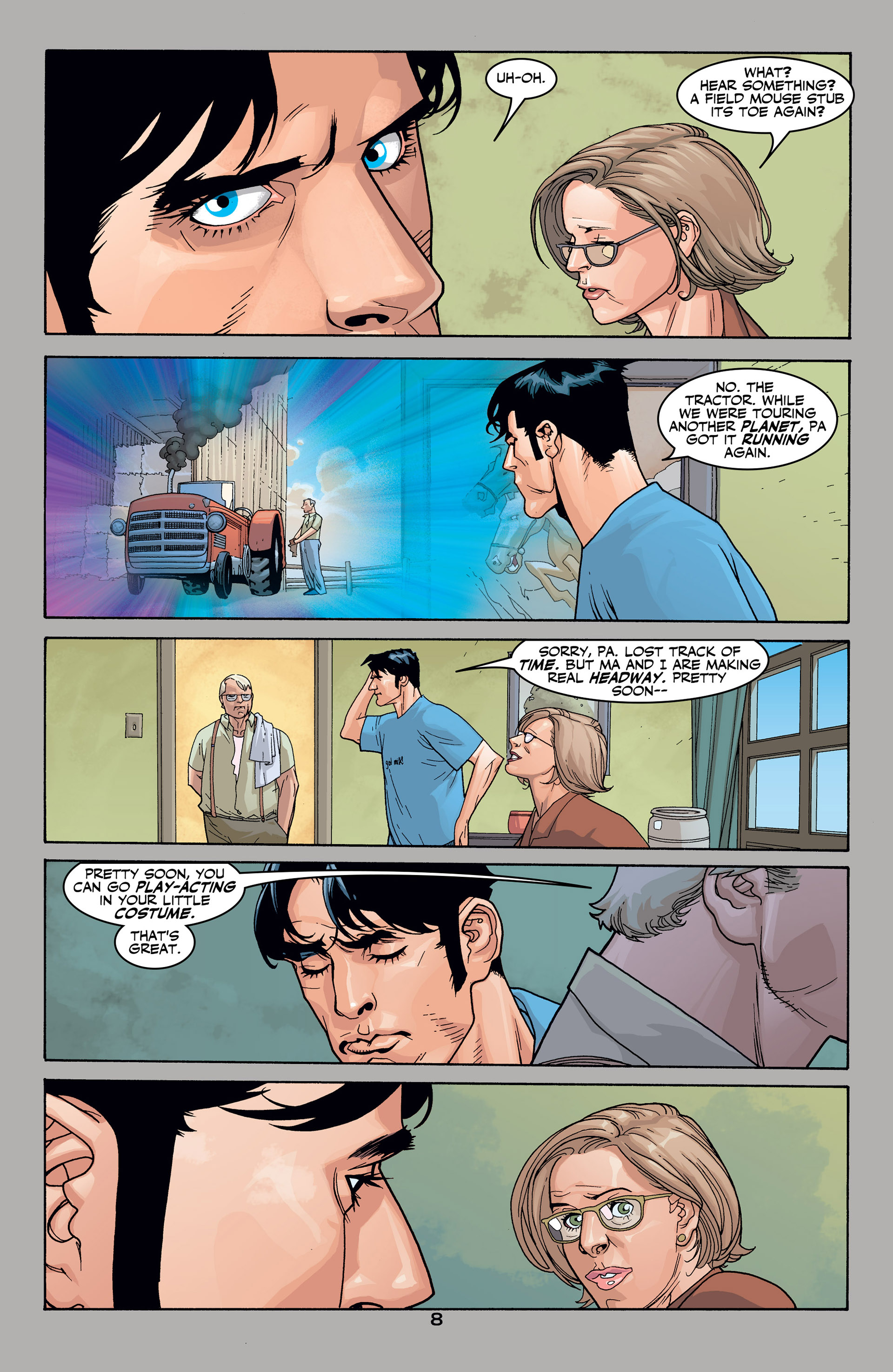Read online Superman: Birthright (2003) comic -  Issue #3 - 8