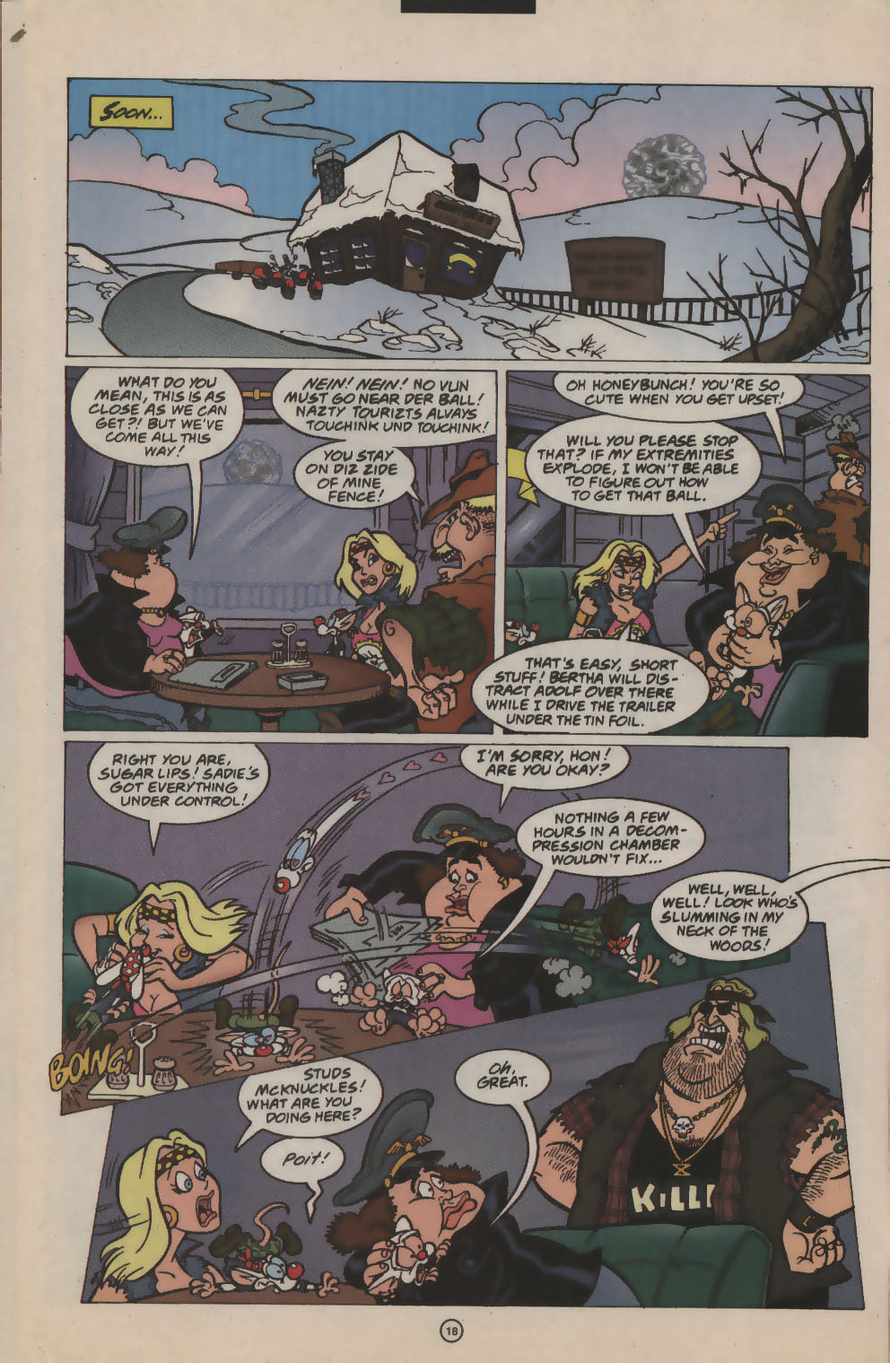 Read online Pinky and The Brain comic -  Issue #15 - 15