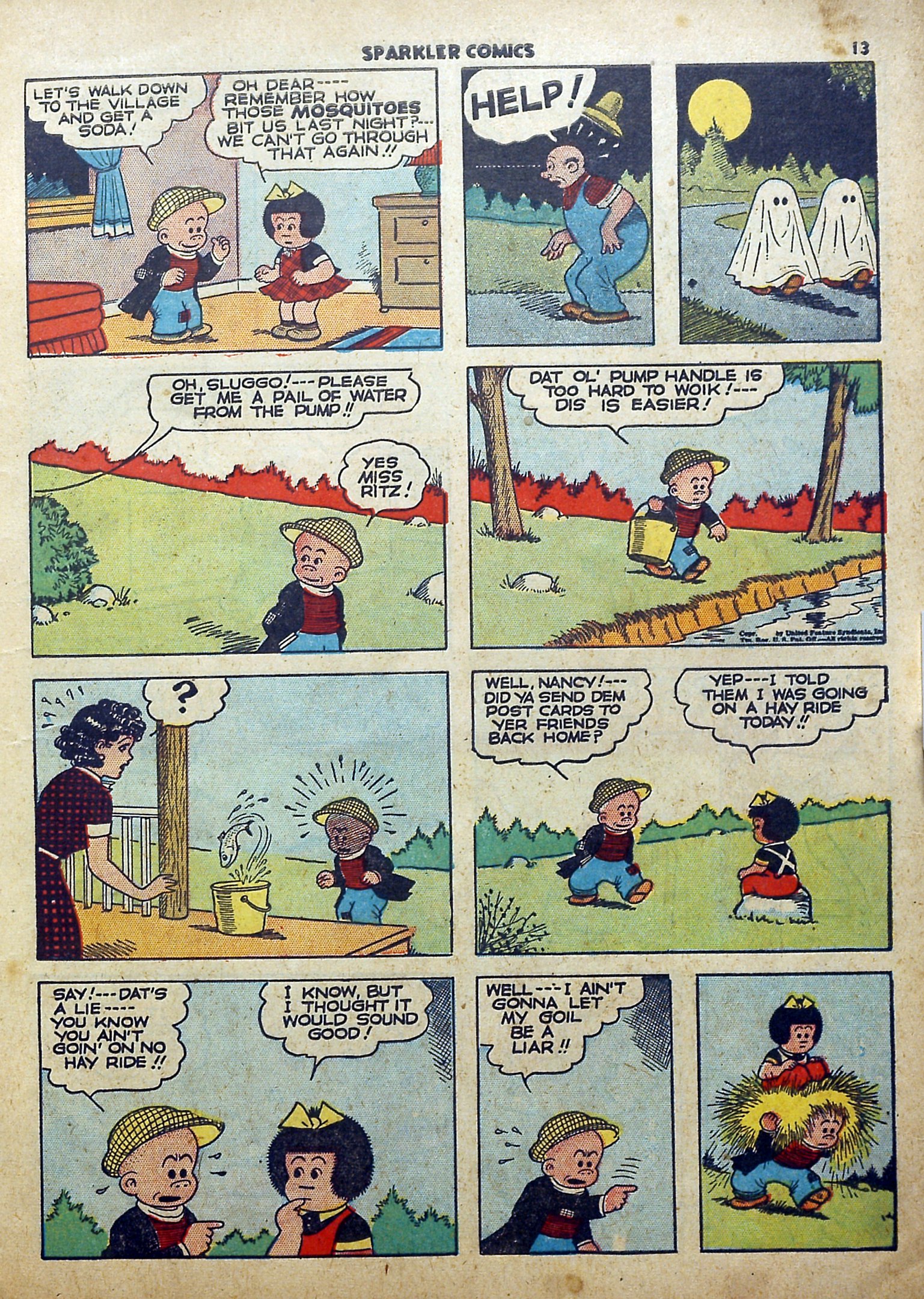 Read online Sparkler Comics comic -  Issue #2 - 15