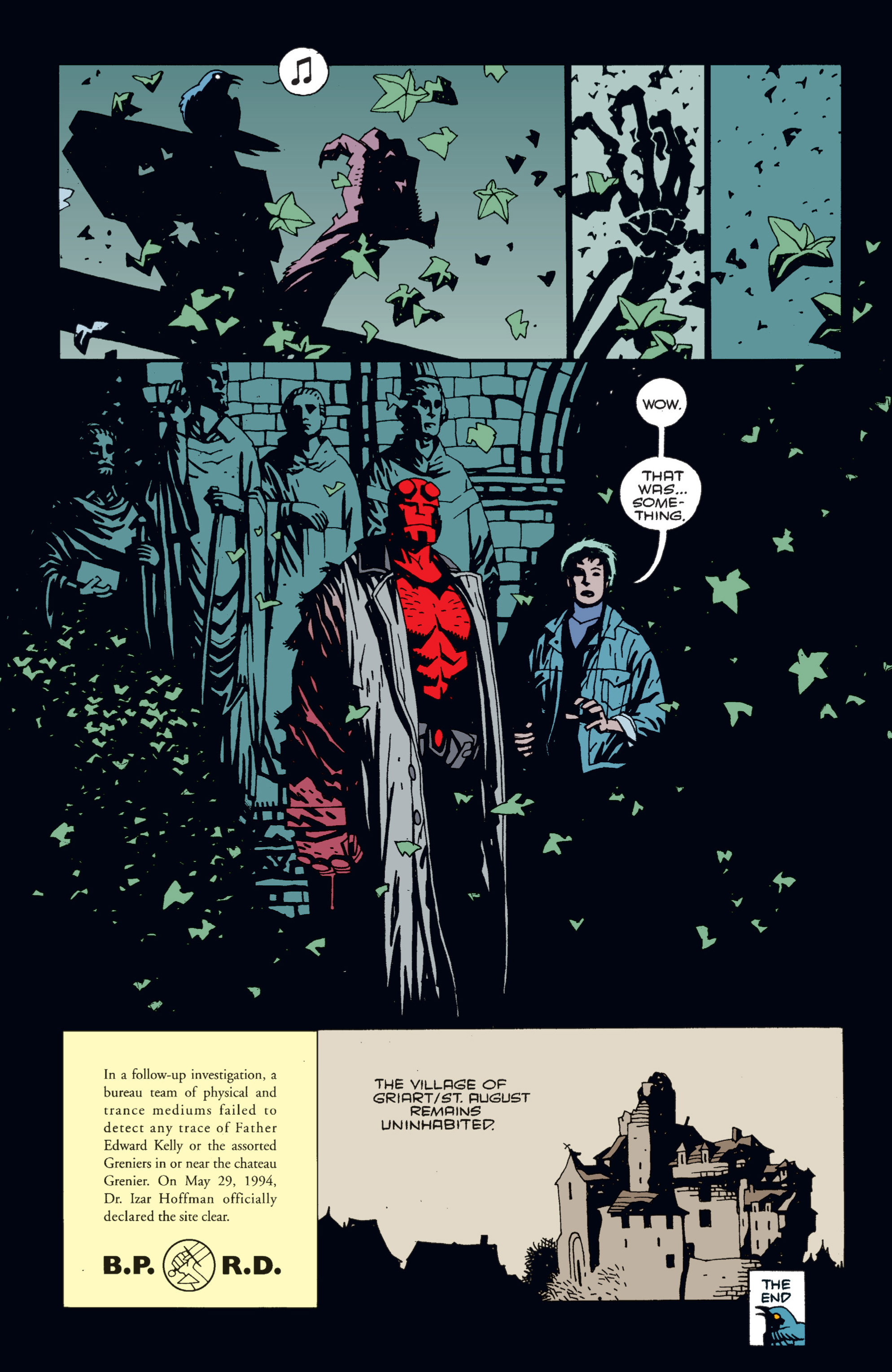 Read online Hellboy comic -  Issue #3 - 121