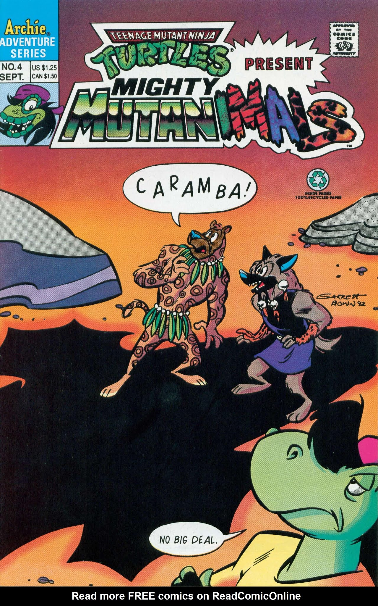 Read online Mighty Mutanimals (1992) comic -  Issue #4 - 1
