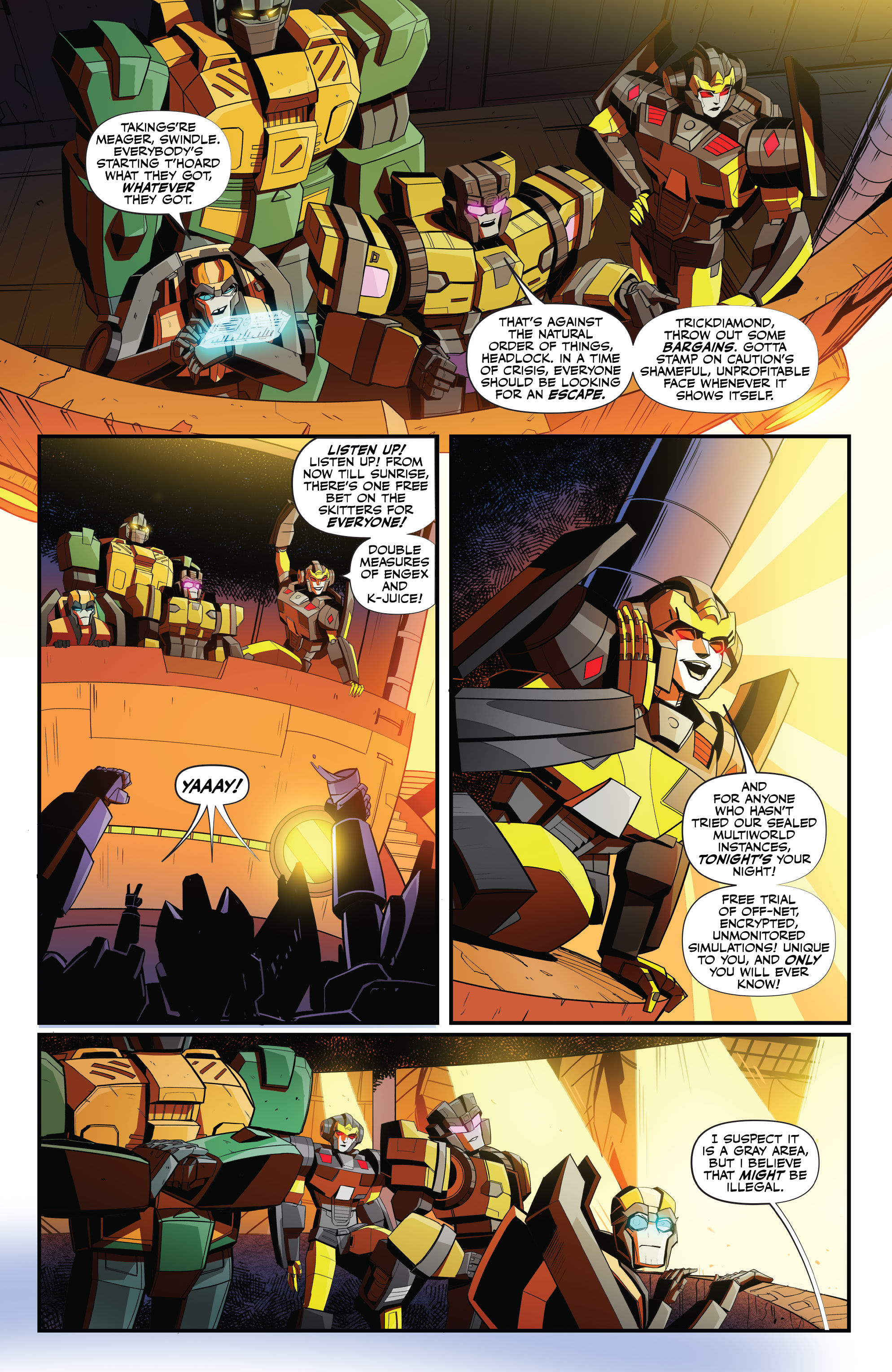 Read online Transformers (2019) comic -  Issue #20 - 15
