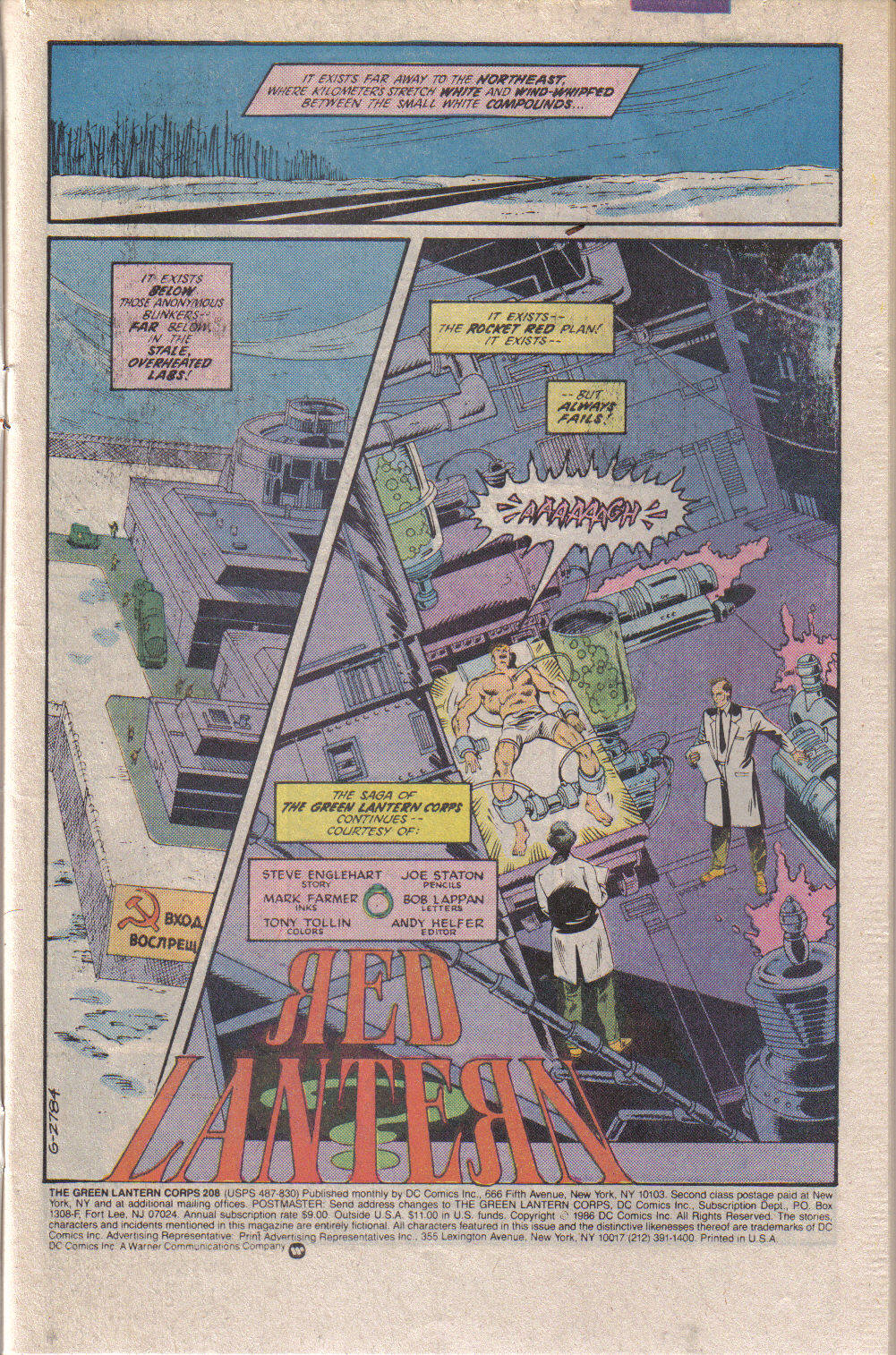Read online Green Lantern (1960) comic -  Issue #208 - 3