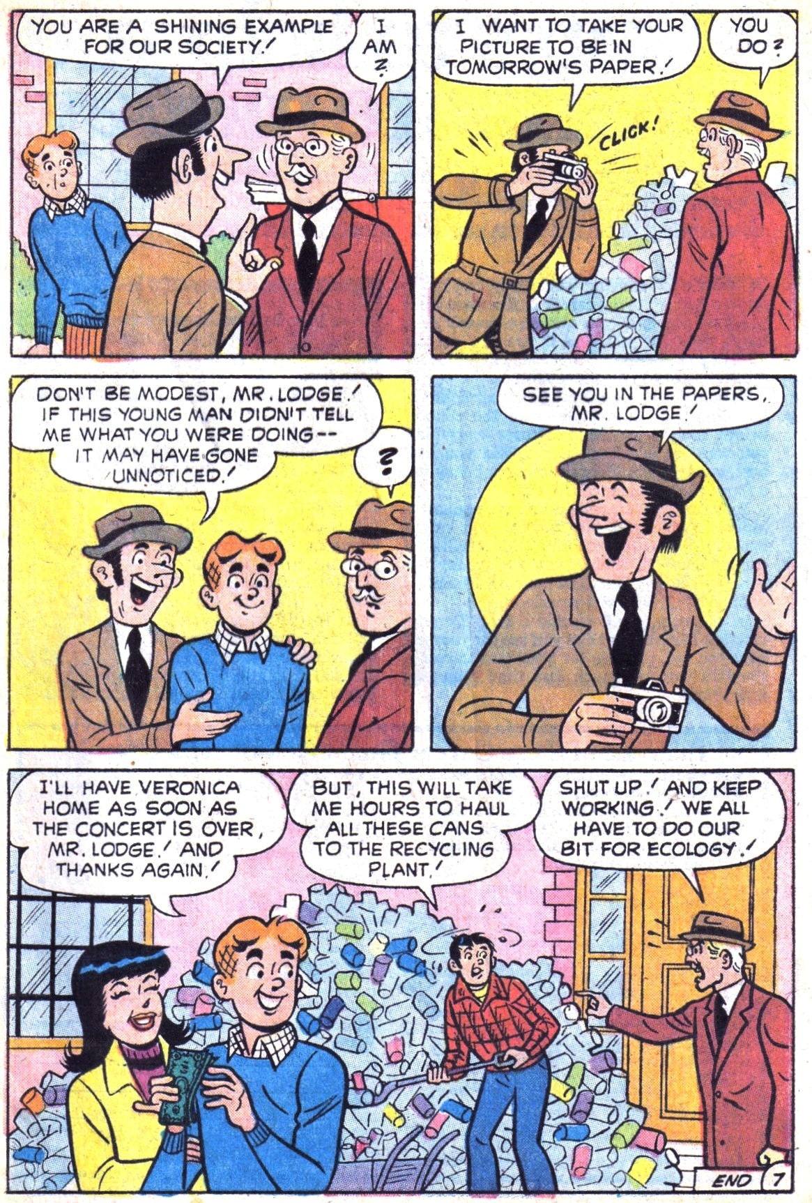 Read online Life With Archie (1958) comic -  Issue #133 - 33