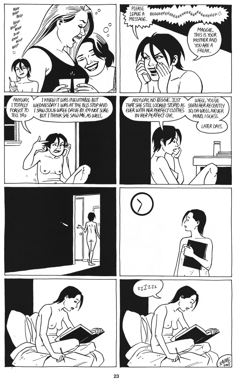 Read online Love and Rockets (2001) comic -  Issue #14 - 24