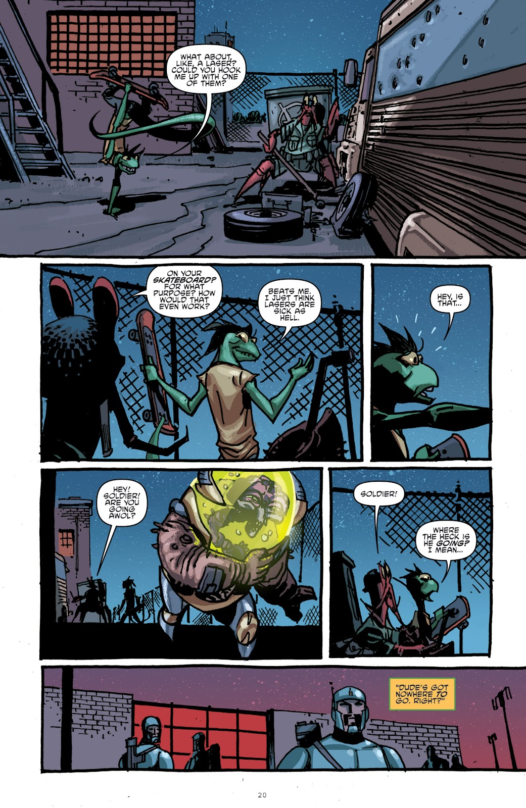 Teenage Mutant Ninja Turtles: Mutanimals issue 3 - Page 22