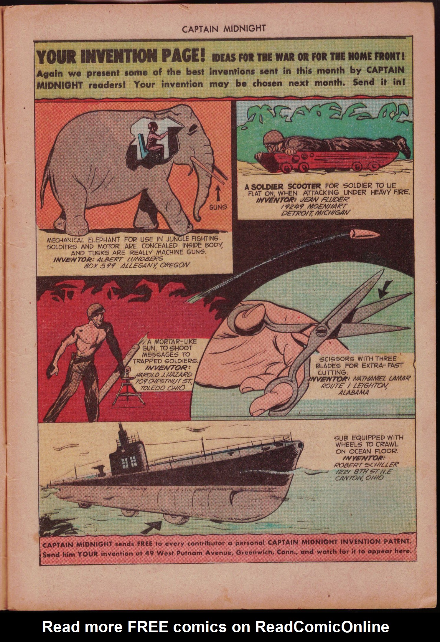 Read online Captain Midnight (1942) comic -  Issue #28 - 13