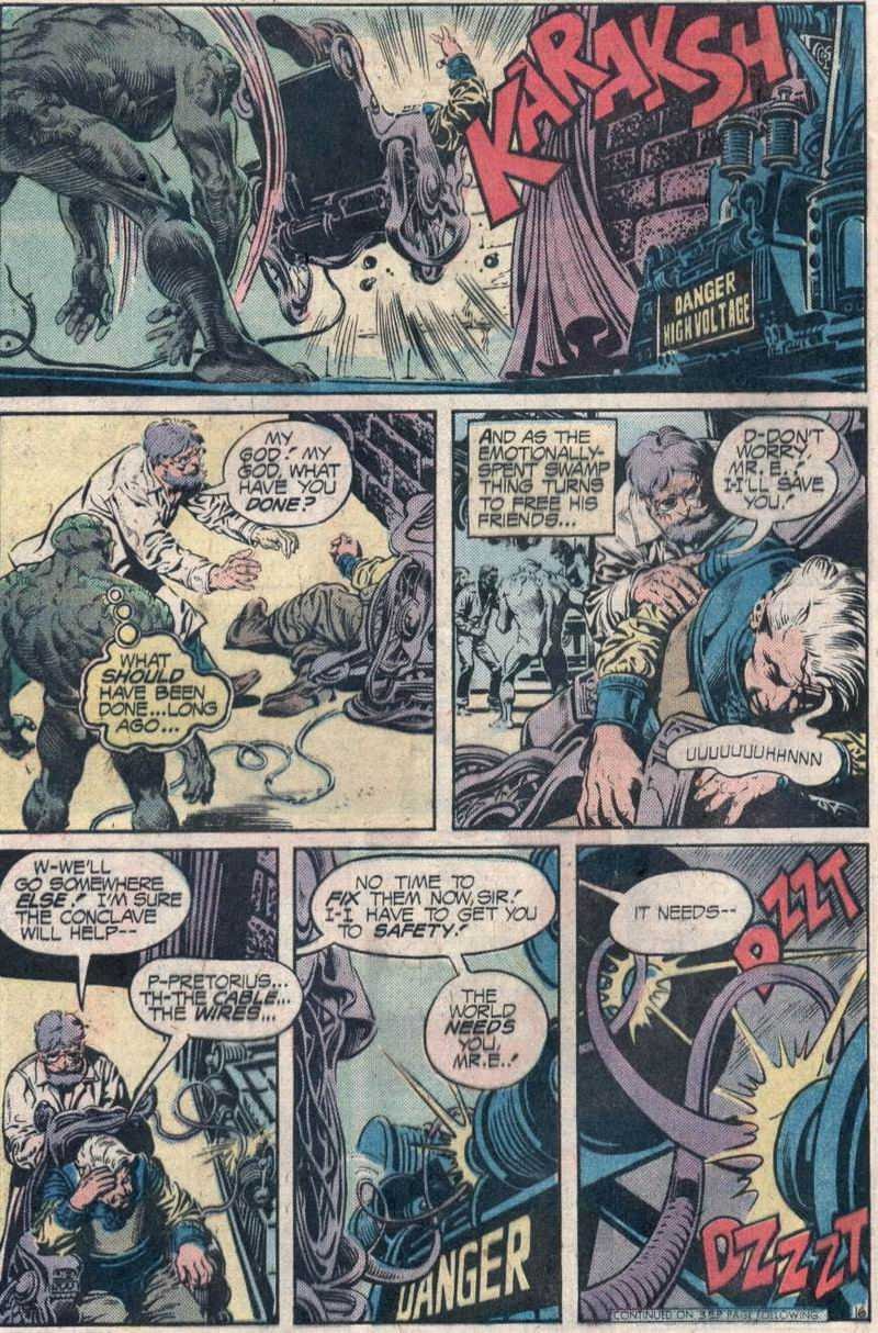 Read online Swamp Thing (1972) comic -  Issue #17 - 17