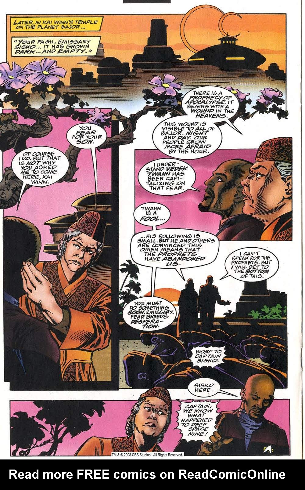 Read online Star Trek: Deep Space Nine (1996) comic -  Issue #1 - 24