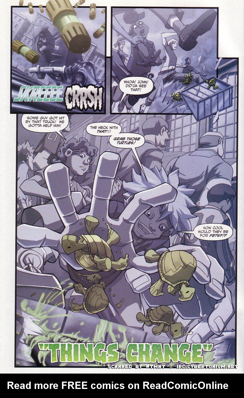 Read online Teenage Mutant Ninja Turtles (2003) comic -  Issue #1 - 4