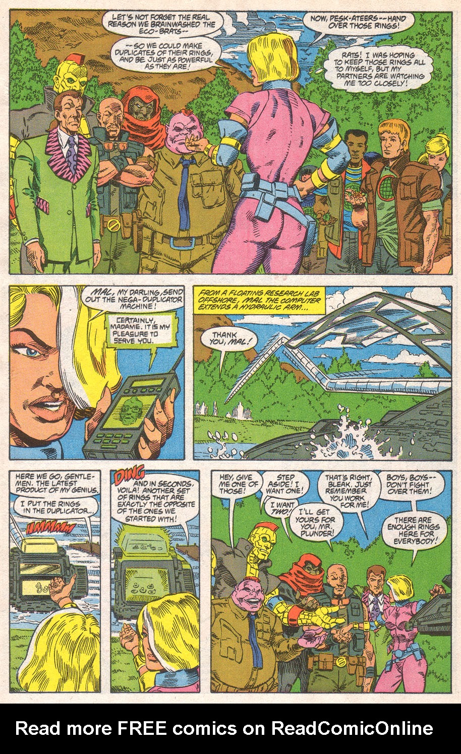 Captain Planet and the Planeteers 7 Page 5