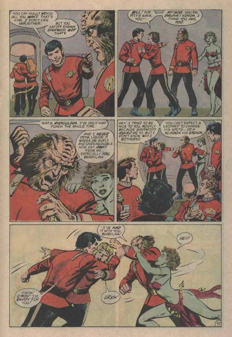 Read online Star Trek (1984) comic -  Issue #48 - 17