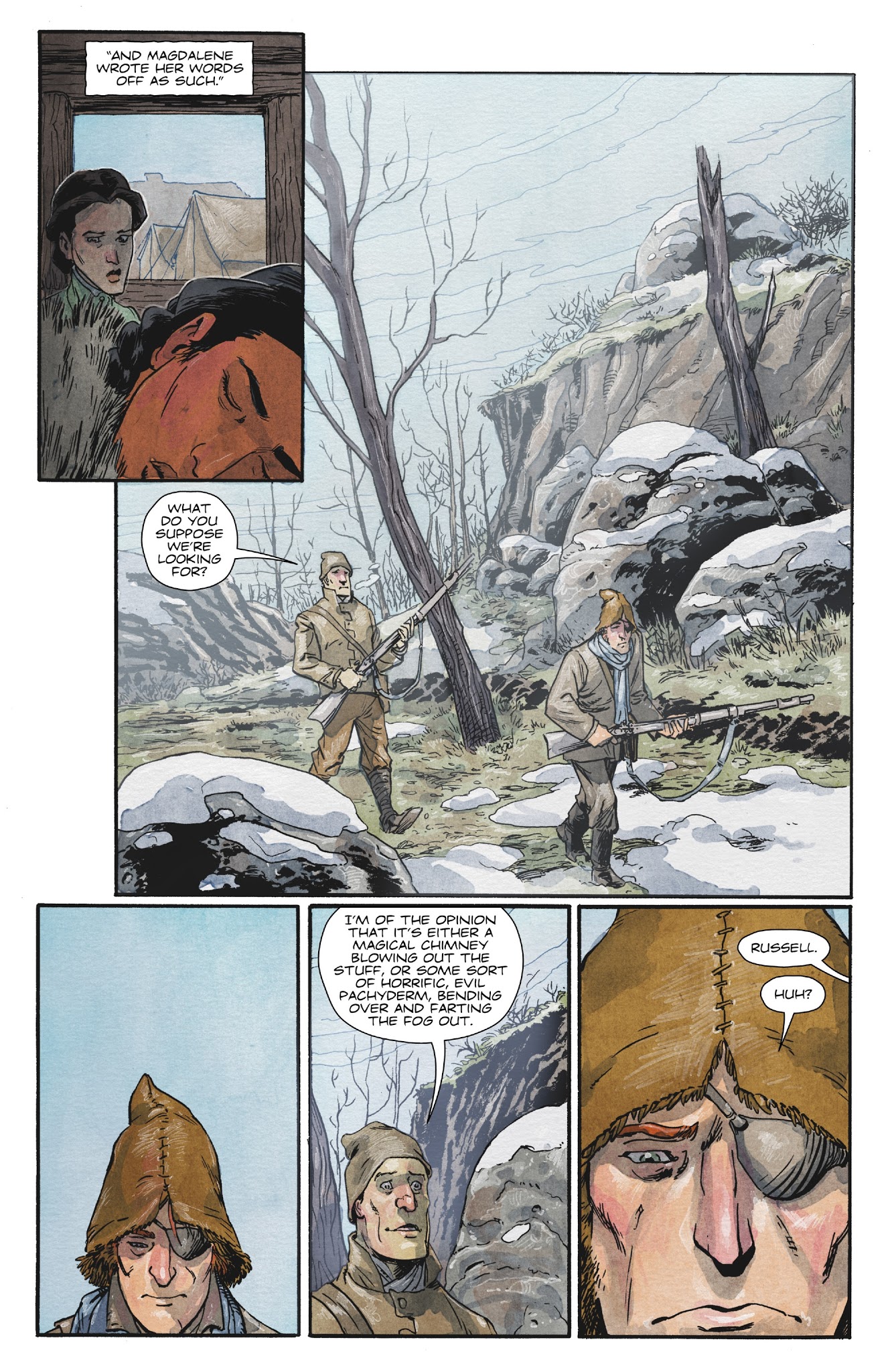 Read online Manifest Destiny comic -  Issue #30 - 16