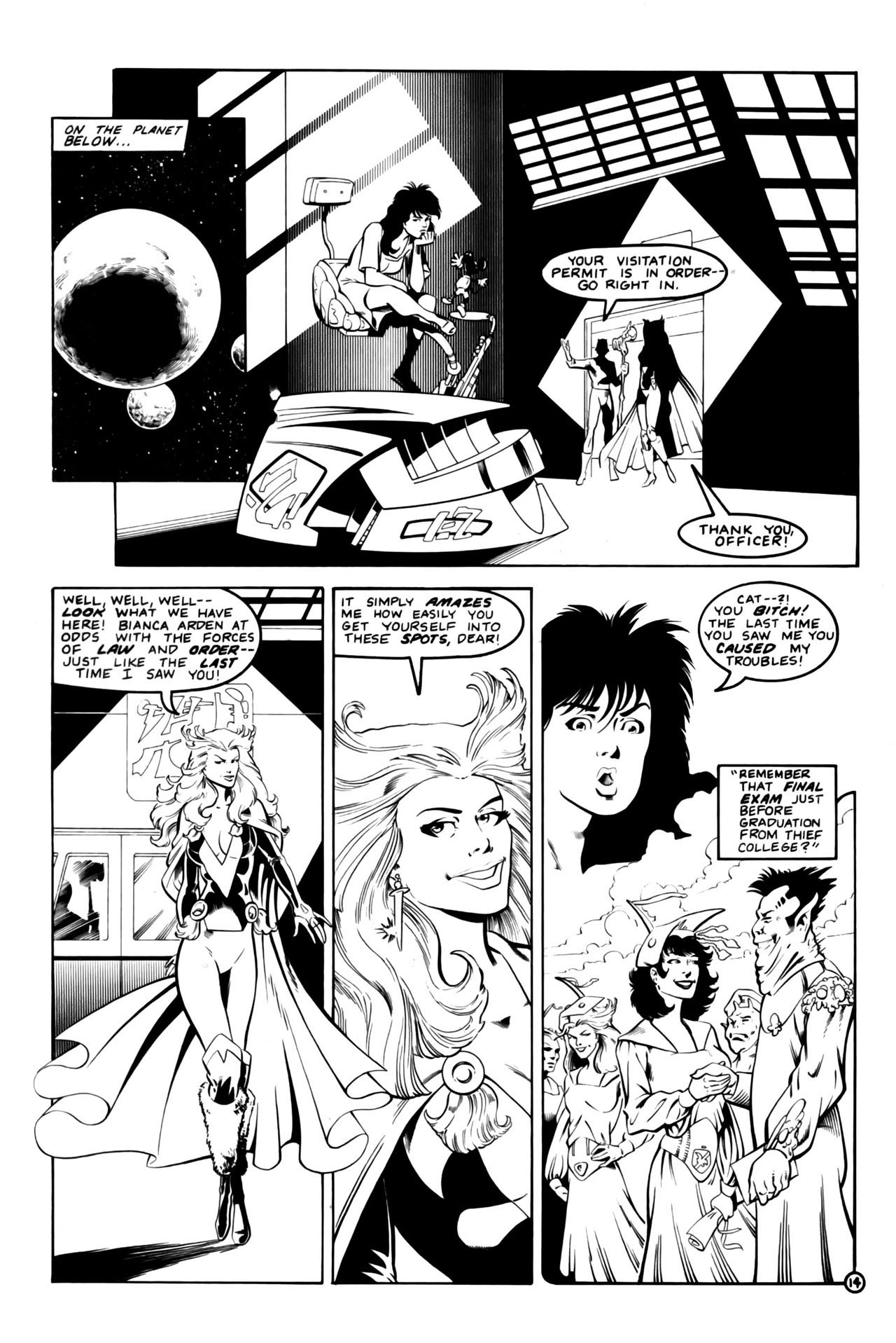 Read online Aristocratic Xtraterrestrial Time-Traveling Thieves comic -  Issue #8 - 16
