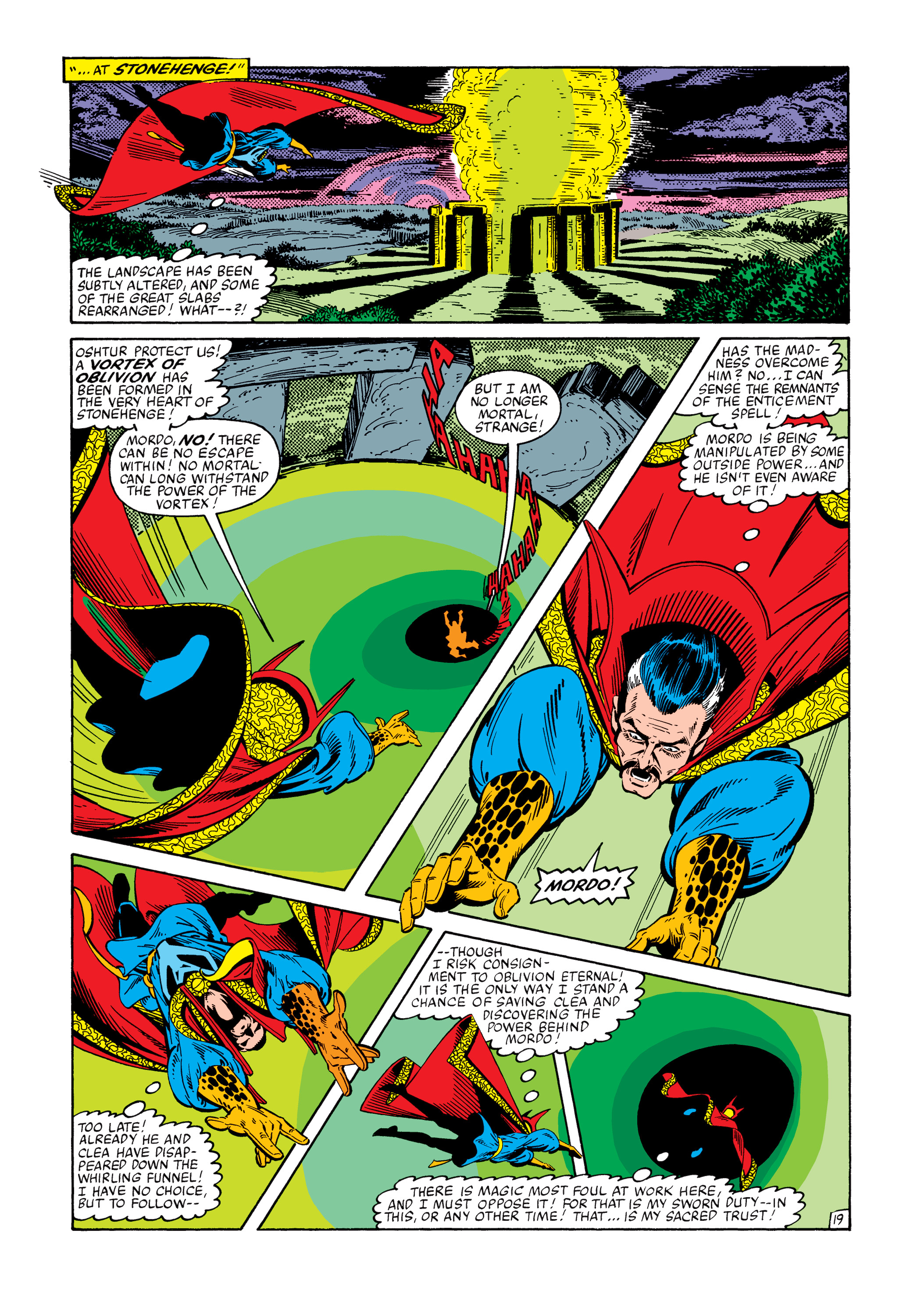 Read online Marvel Masterworks: Doctor Strange comic -  Issue # TPB 9 (Part 1) - 98