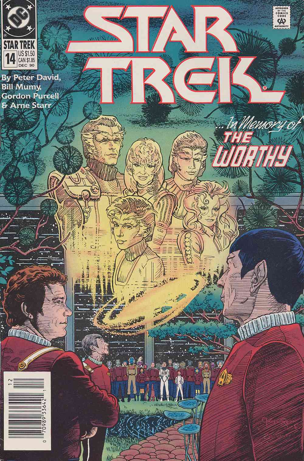 Read online Star Trek (1989) comic -  Issue #14 - 1