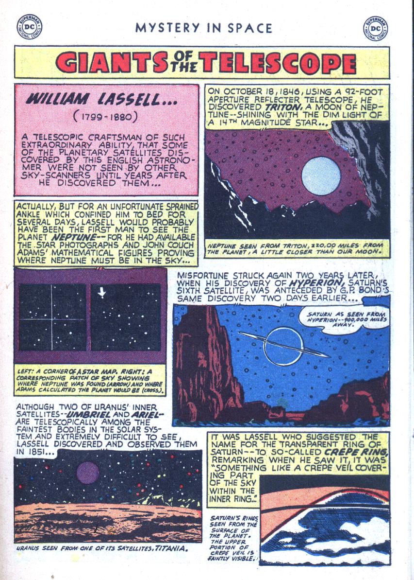 Read online Mystery in Space (1951) comic -  Issue #20 - 27