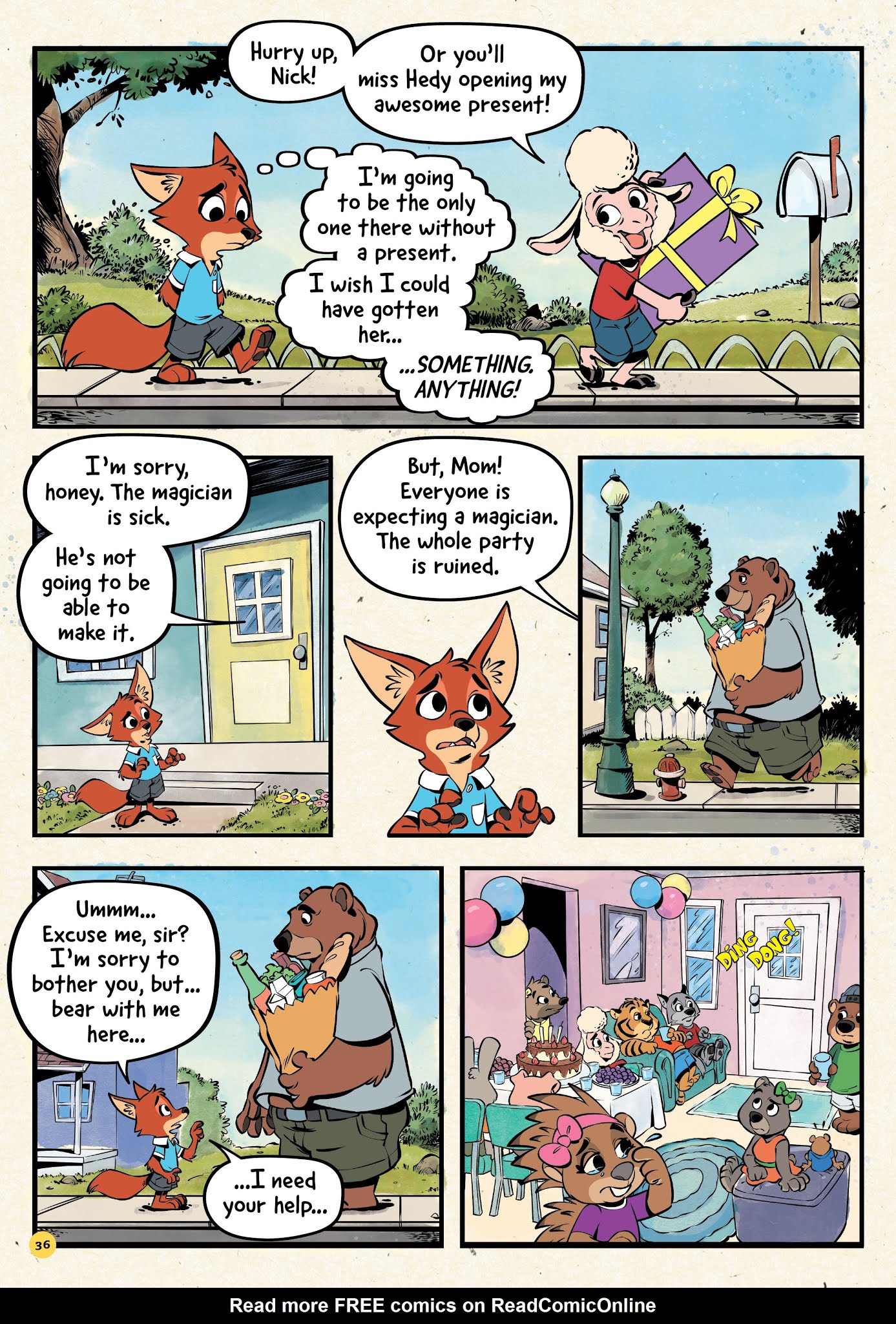Read online Disney Zootopia: Friends To the Rescue comic -  Issue # TPB - 35