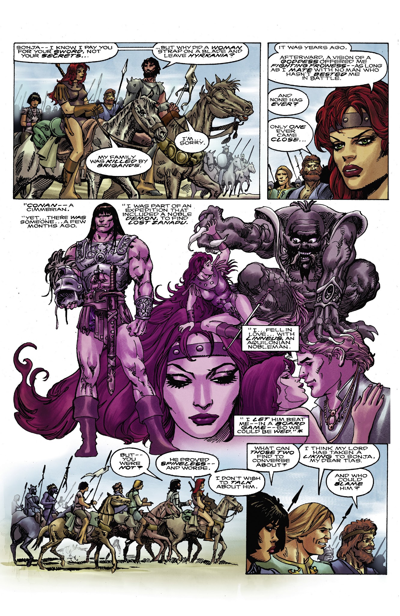 Read online Classic Red Sonja Re-Mastered comic -  Issue #2 - 4