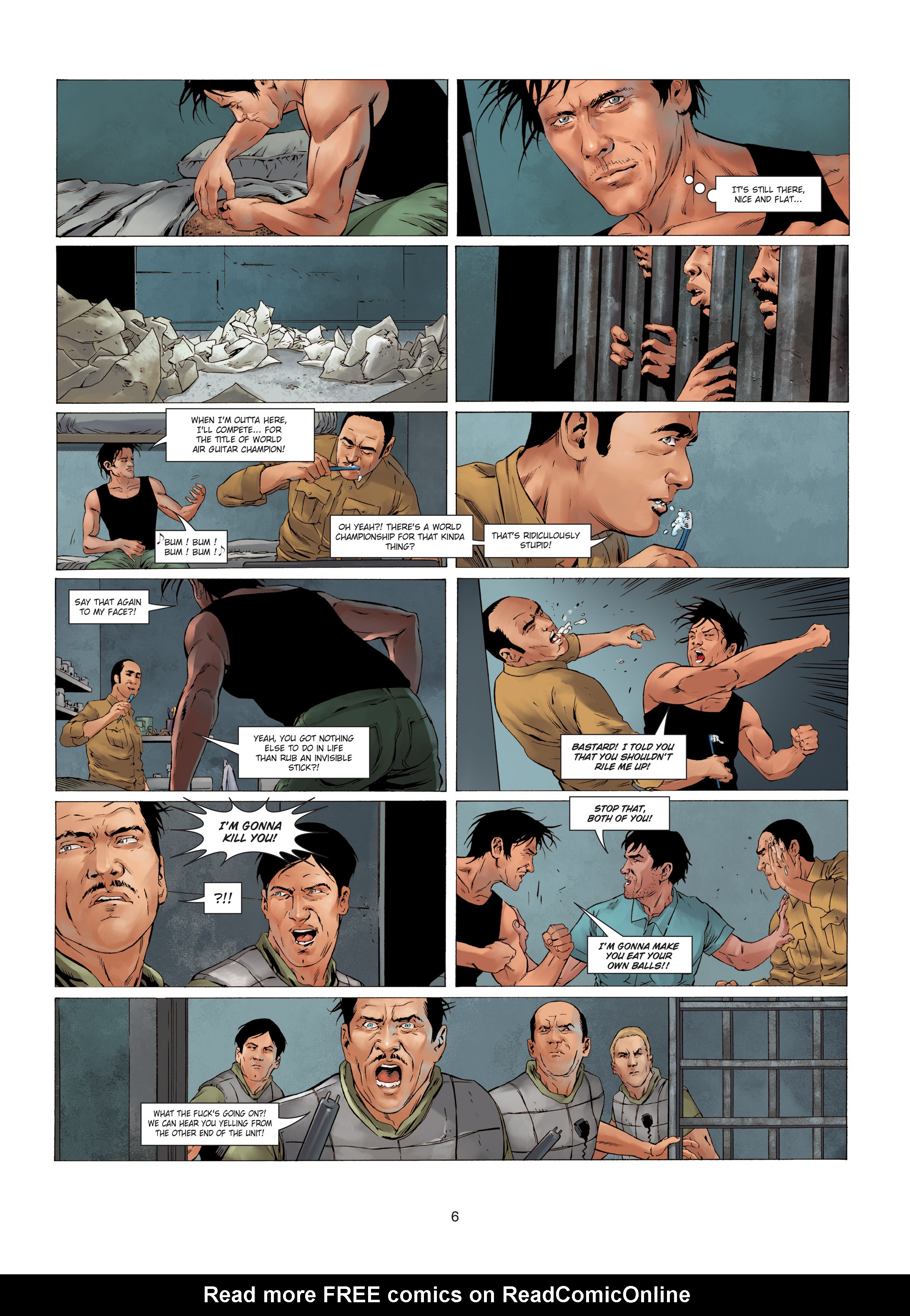 Read online Deepwater Prison comic -  Issue #2 - 6