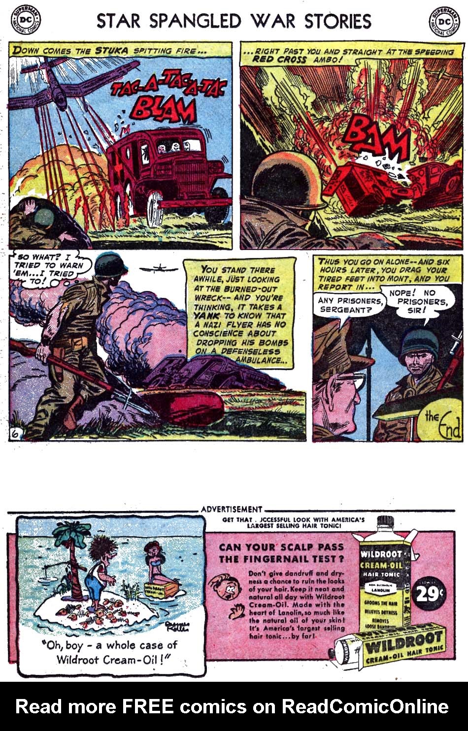 Read online Star Spangled War Stories (1952) comic -  Issue #10 - 16