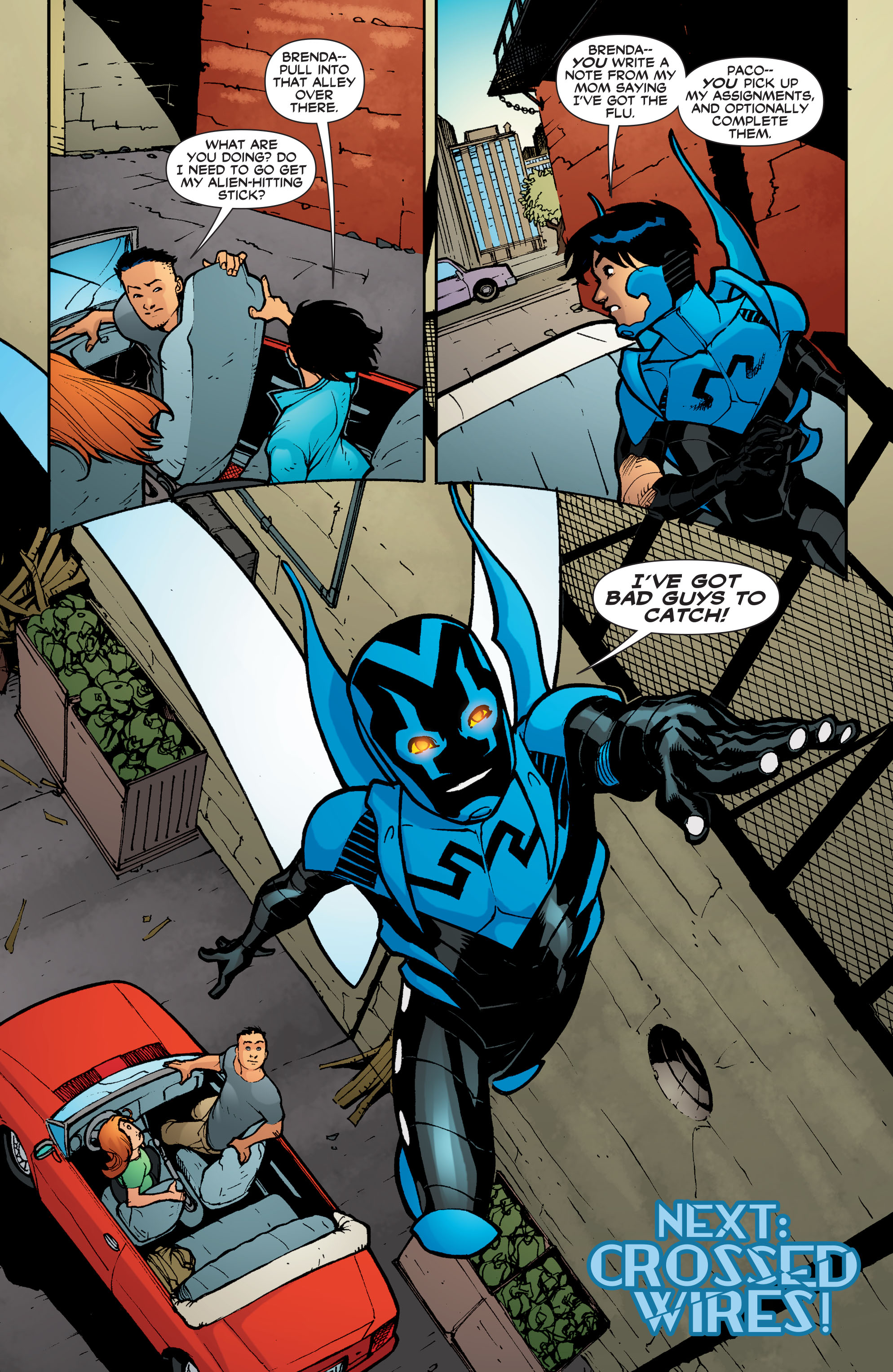 Read online Blue Beetle (2006) comic -  Issue #29 - 23